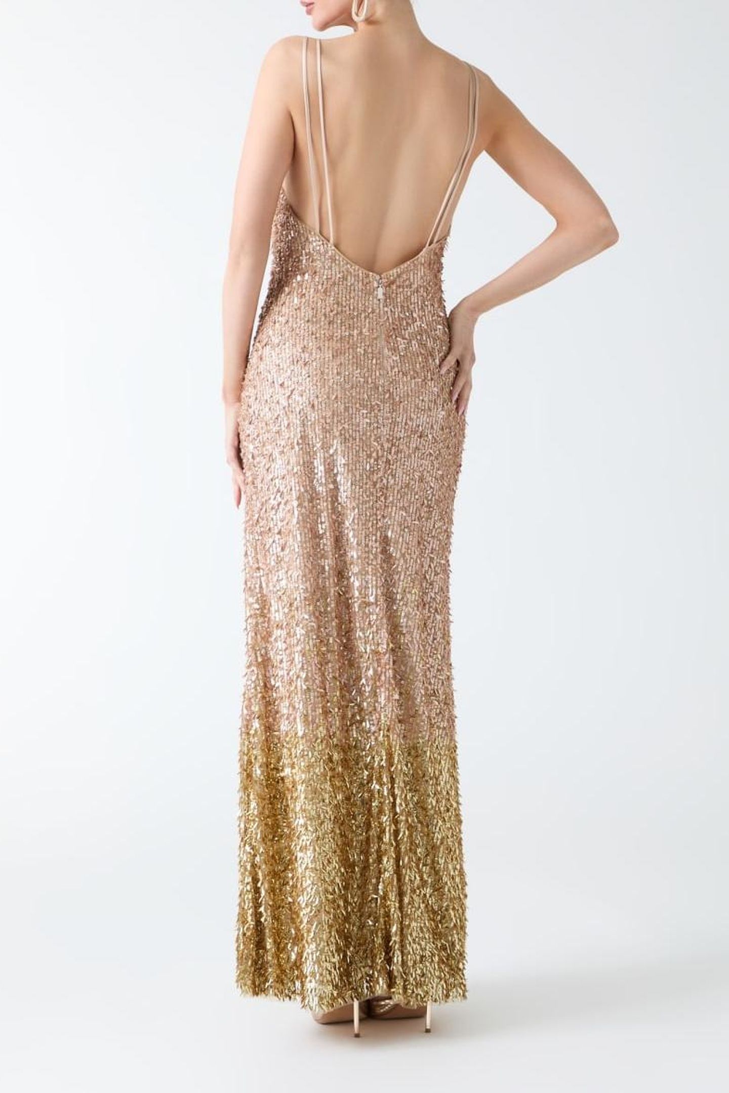 MARILYN LONG DRESS REAL GOLD 6
