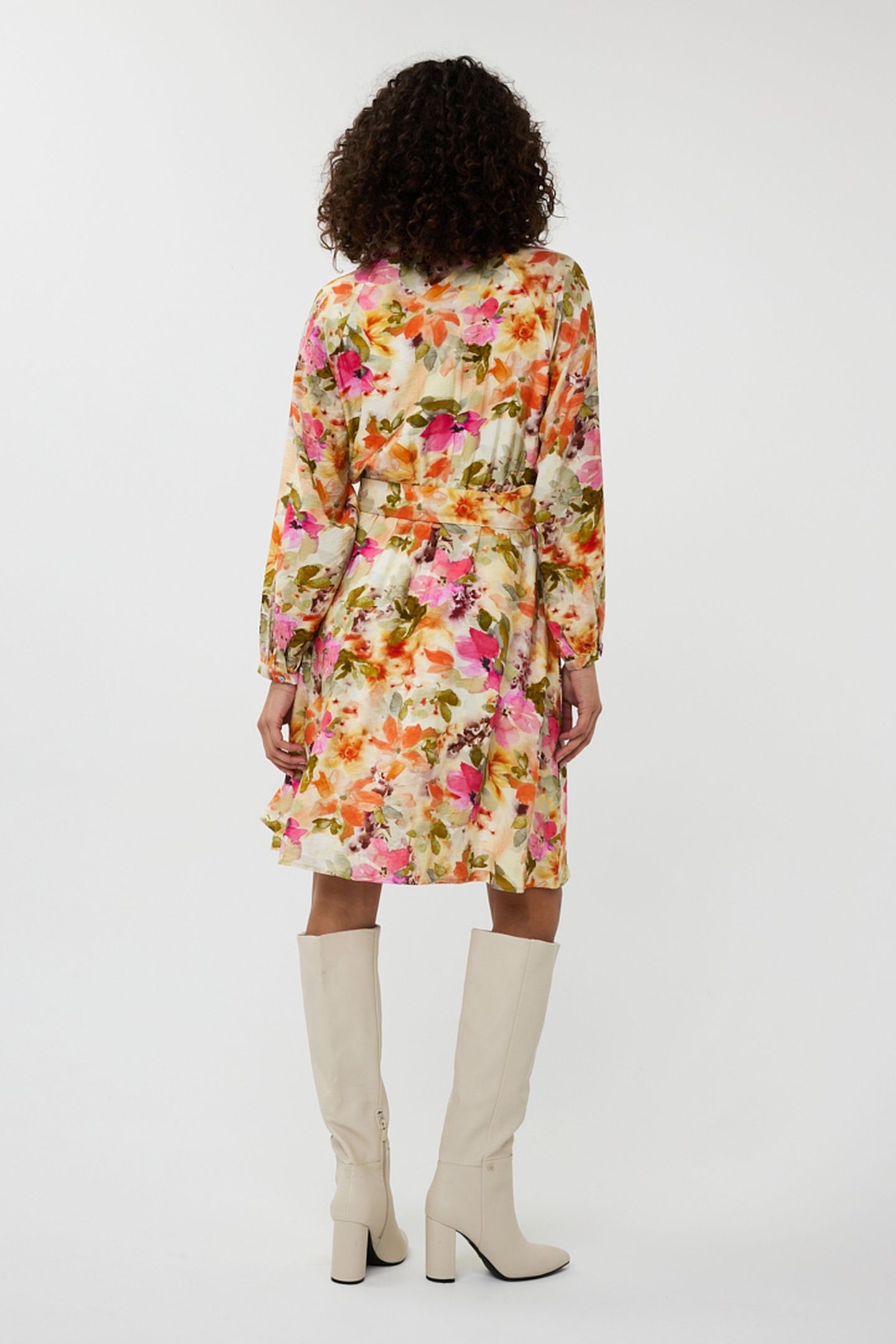 DRESS RAGLAN FLORAL GARDEN PRINT 5