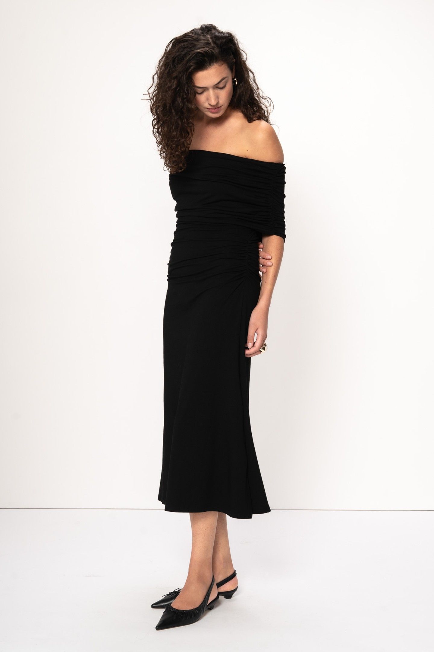 GIADA ODE DRESS BLACK 4