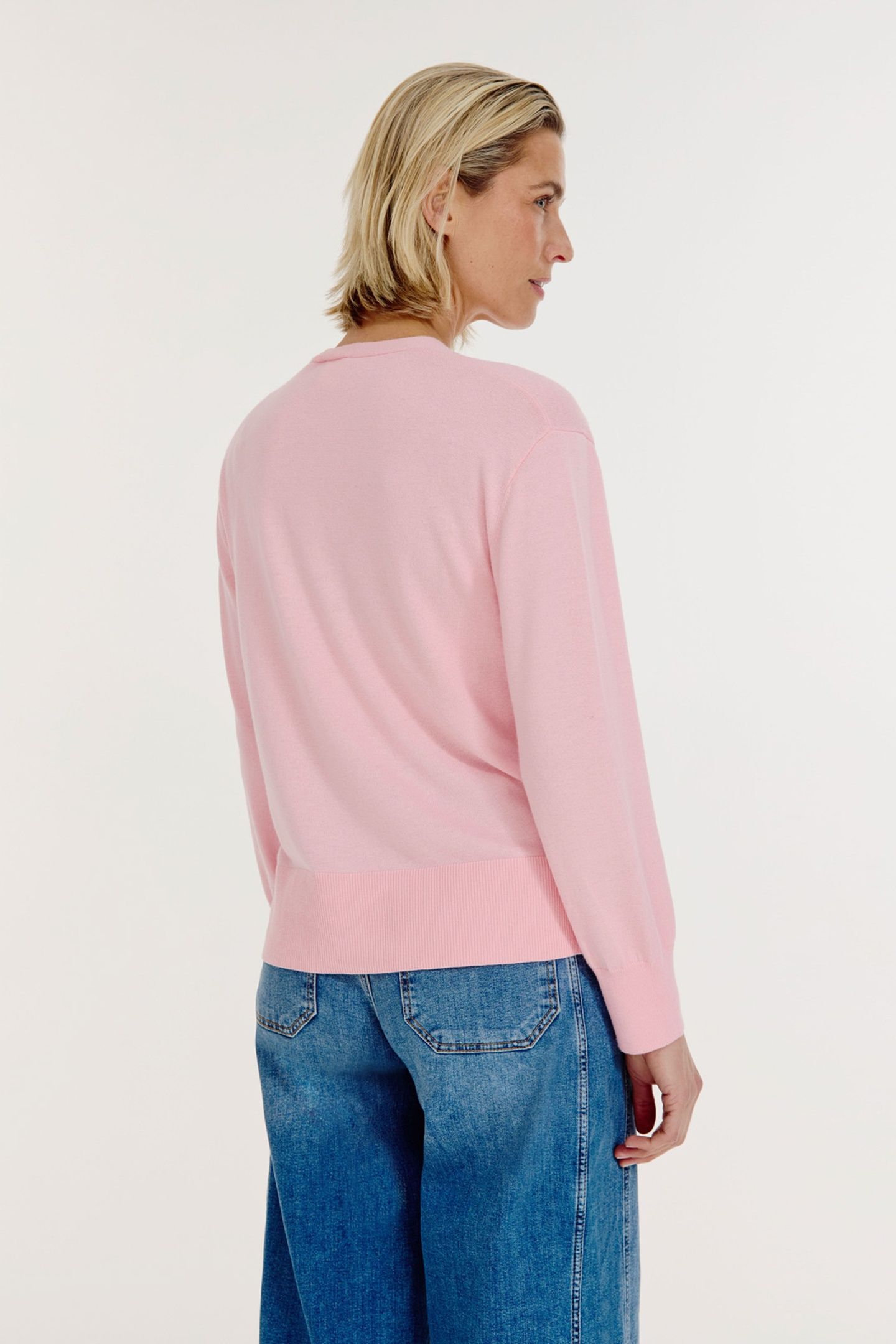 BERCO CARDIGAN LIGHT PINK 4