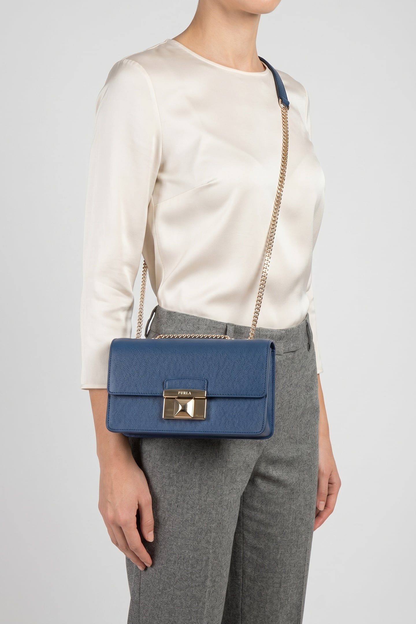 VENERE SMALL CROSSBODY INDIGO 2