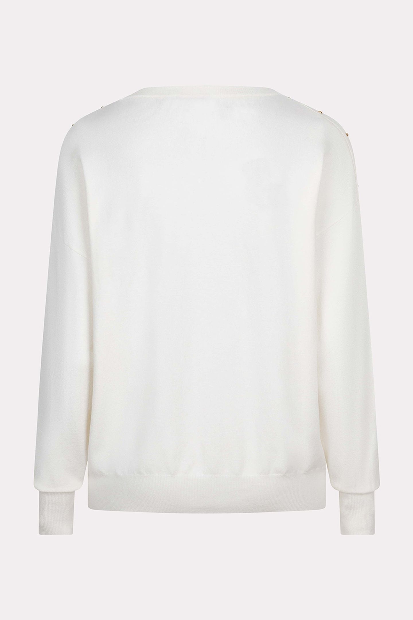 SWEATER OVERSIZED BASIC KNIT OFF WHITE 6
