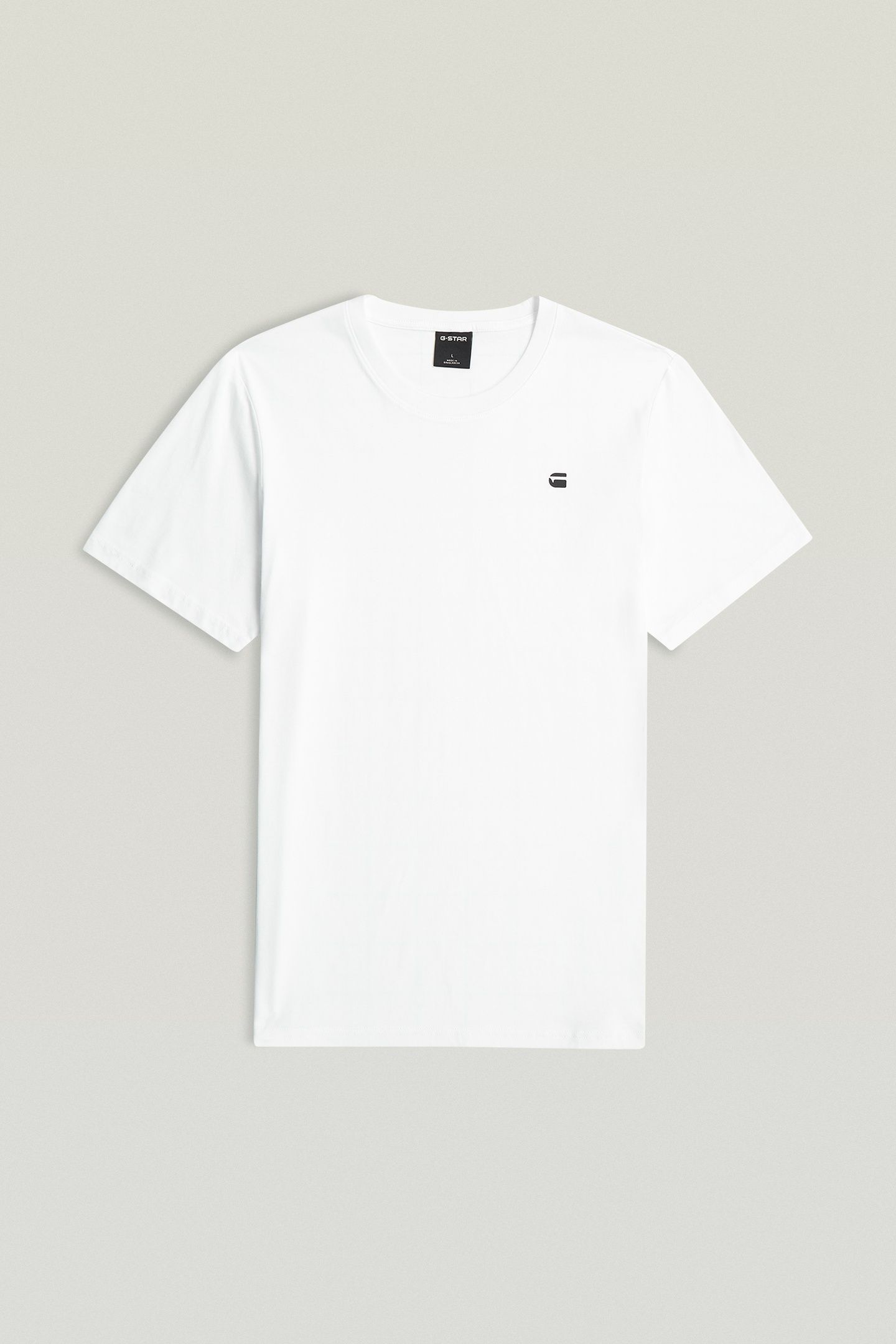 CHEST LOGO SLIM R T S\S WHITE 3