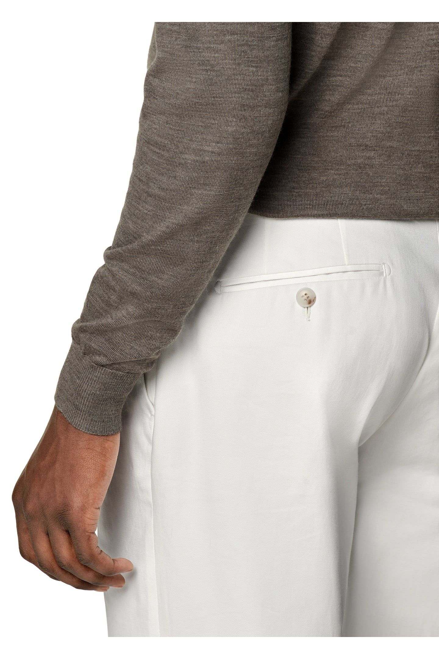 LS CREW TAUPE LUX CREW AND V NECK TAUPE 7