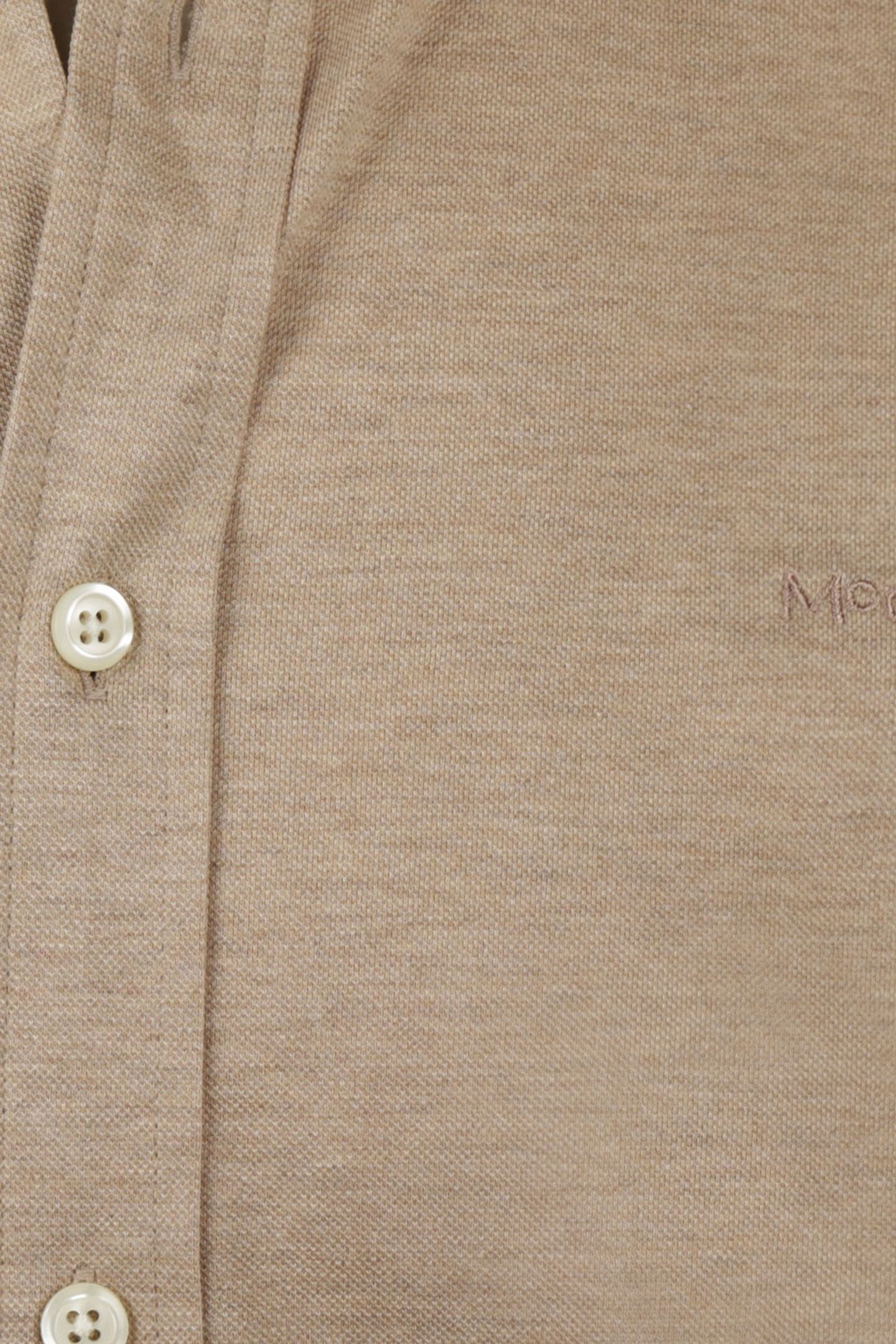 STRETCH PIQUE SHIRT SAND 7