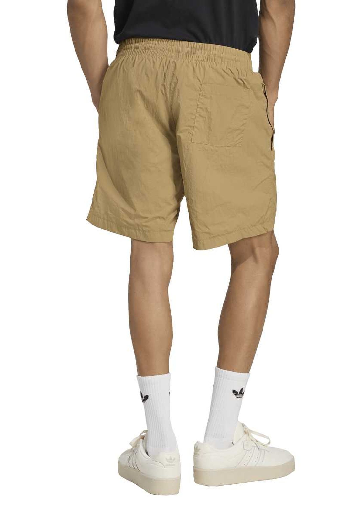 UNISEX ORIGINALS TREFOIL ESSENTIALS WOVEN SHORTS CARDBOARD 2