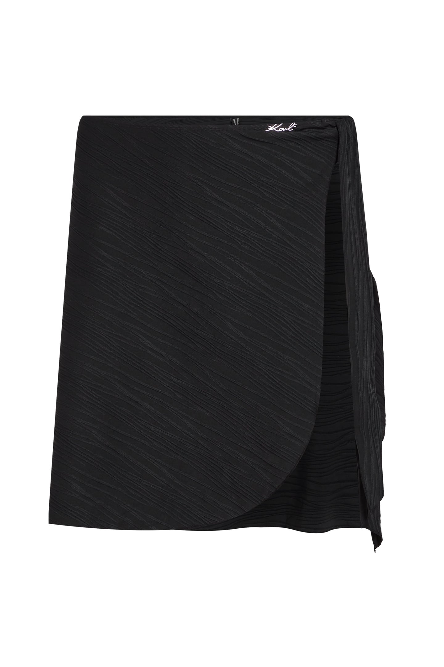 KARL RIB SHORT PAREO BLACK 5