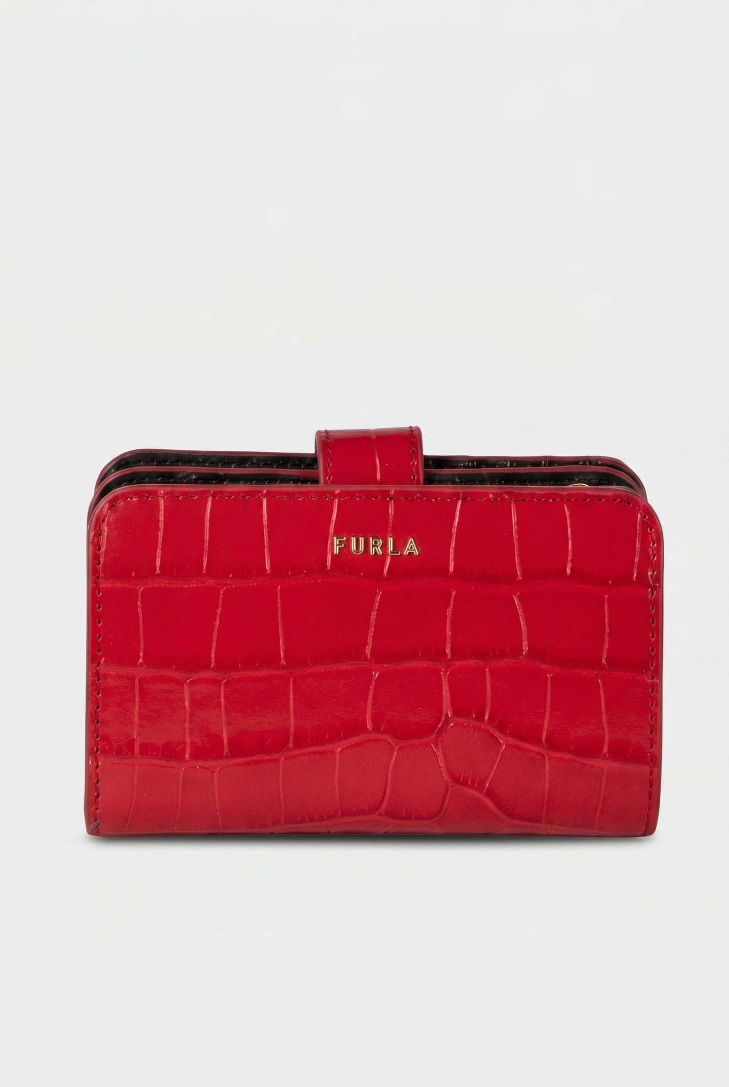 CLASSIC MEDIUM COMPACT WALLET LACCA+NERO 1