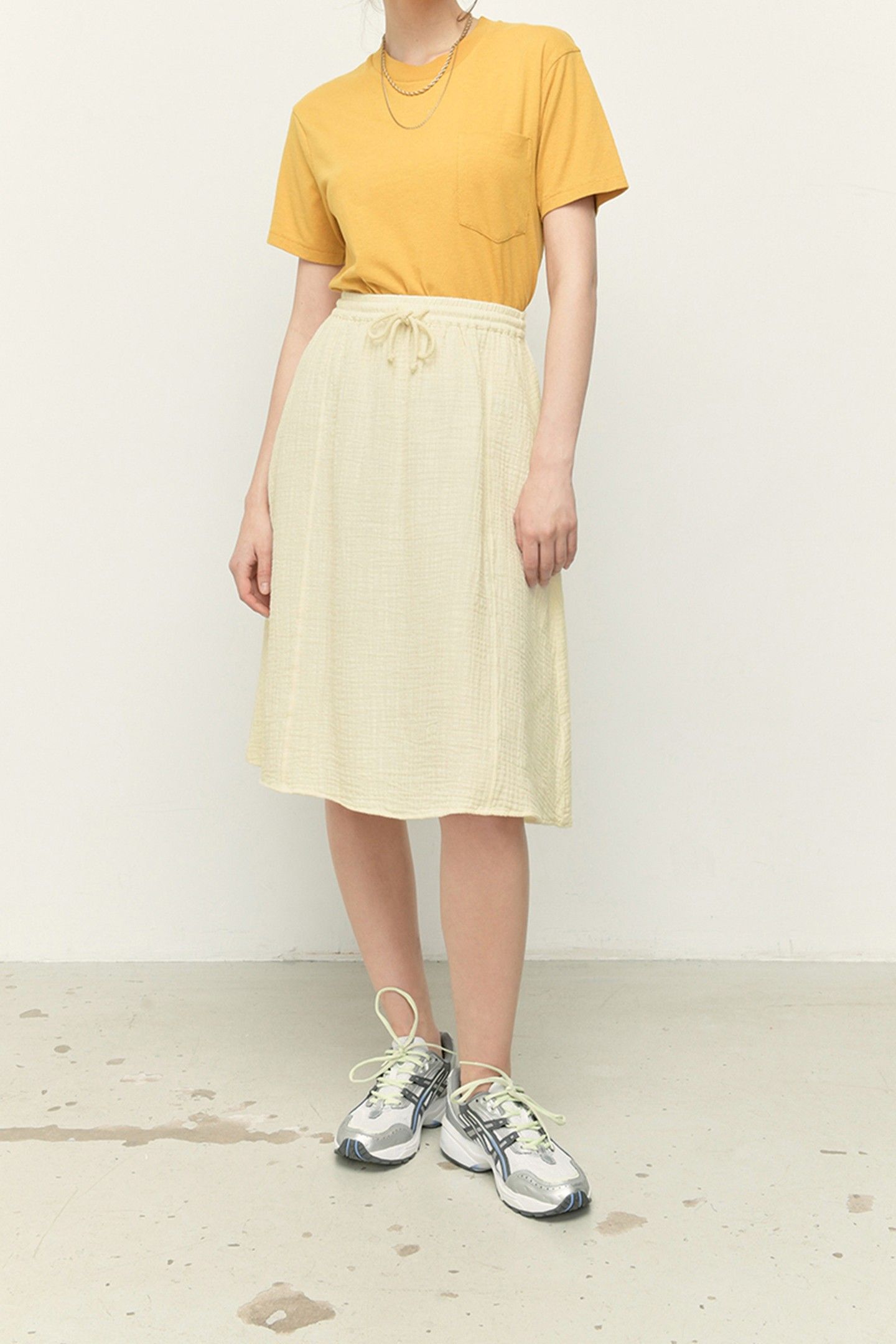 OYOBAY SKIRT ECRU 2