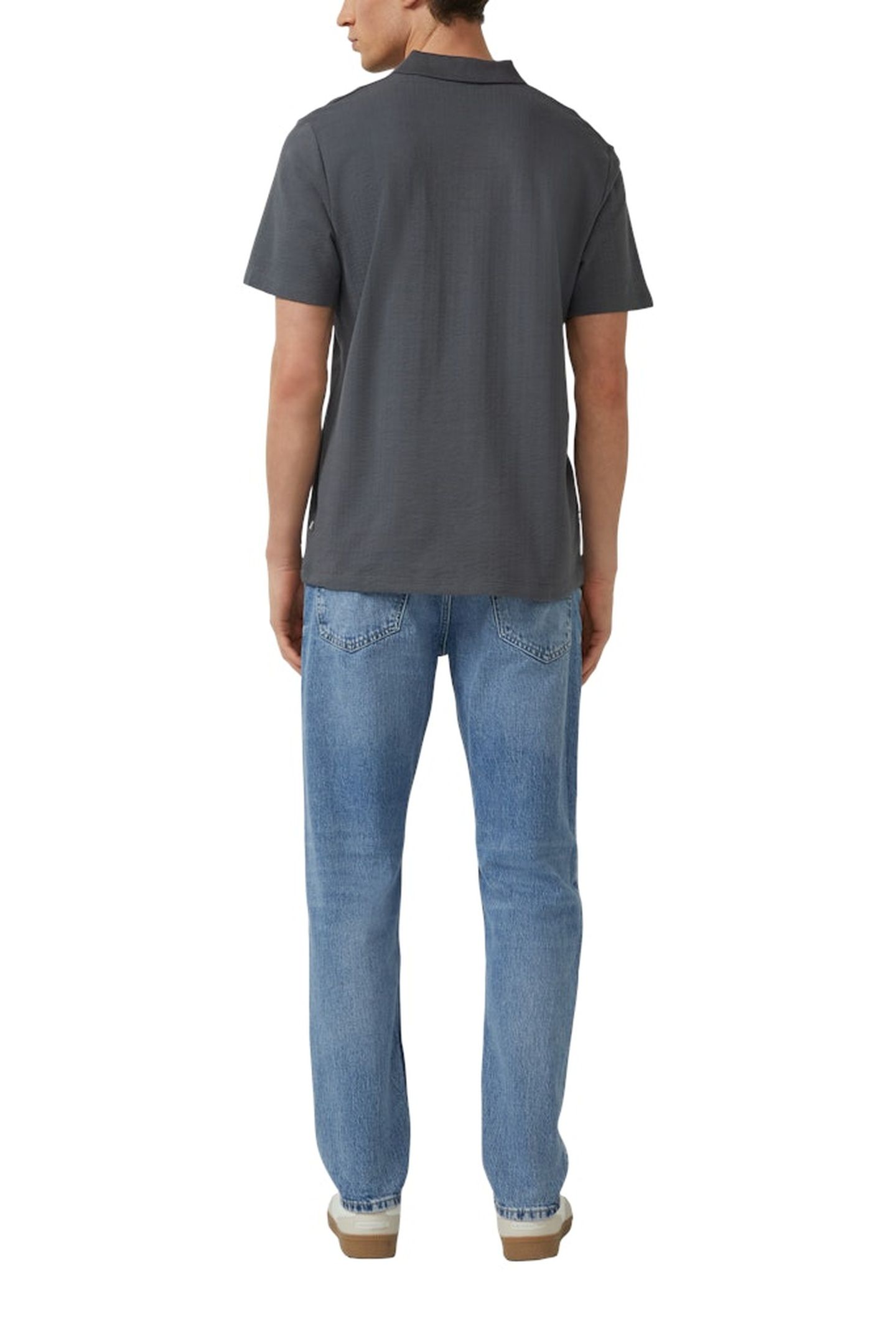 S.OLIVER POLOSHIRTS GREY/BLACK 3