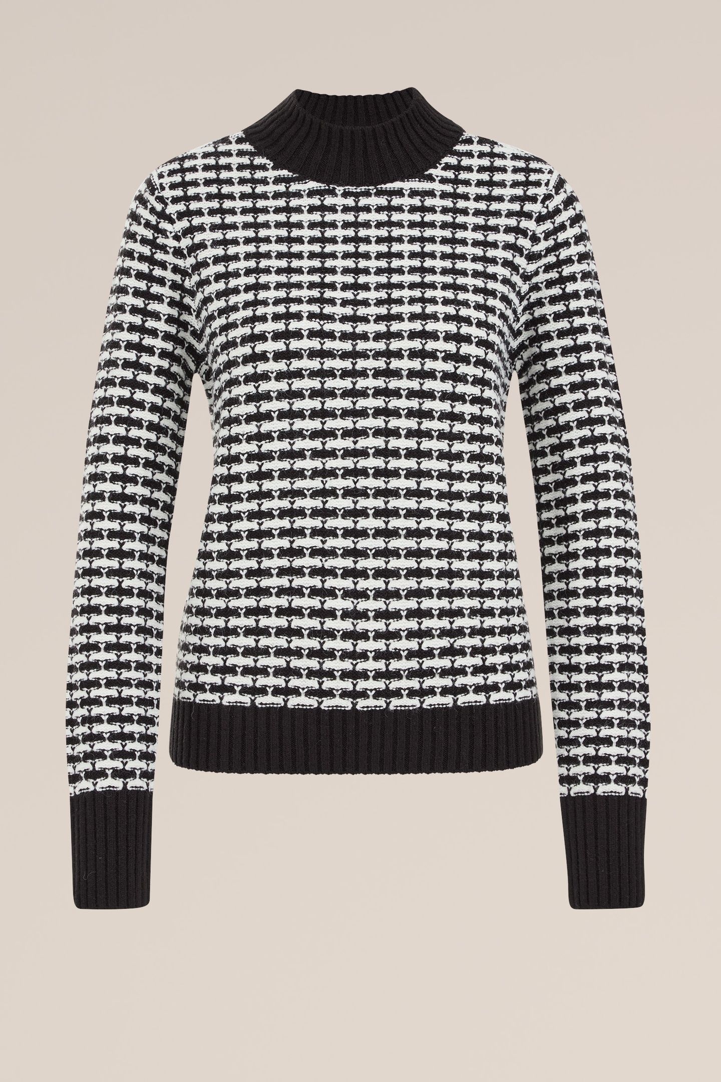 KNITTED PULLOVER BLACK 4