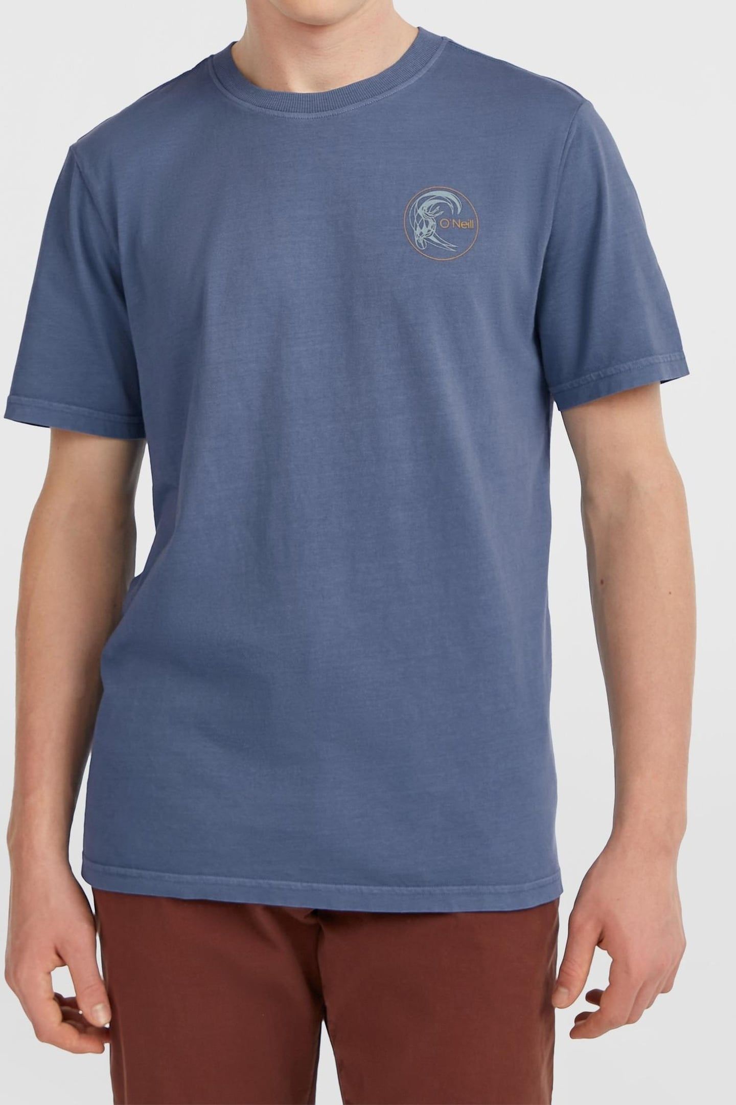 O'RIGINALS RETRO BACK PRINT T-SHIRT MOZART BLUE 2