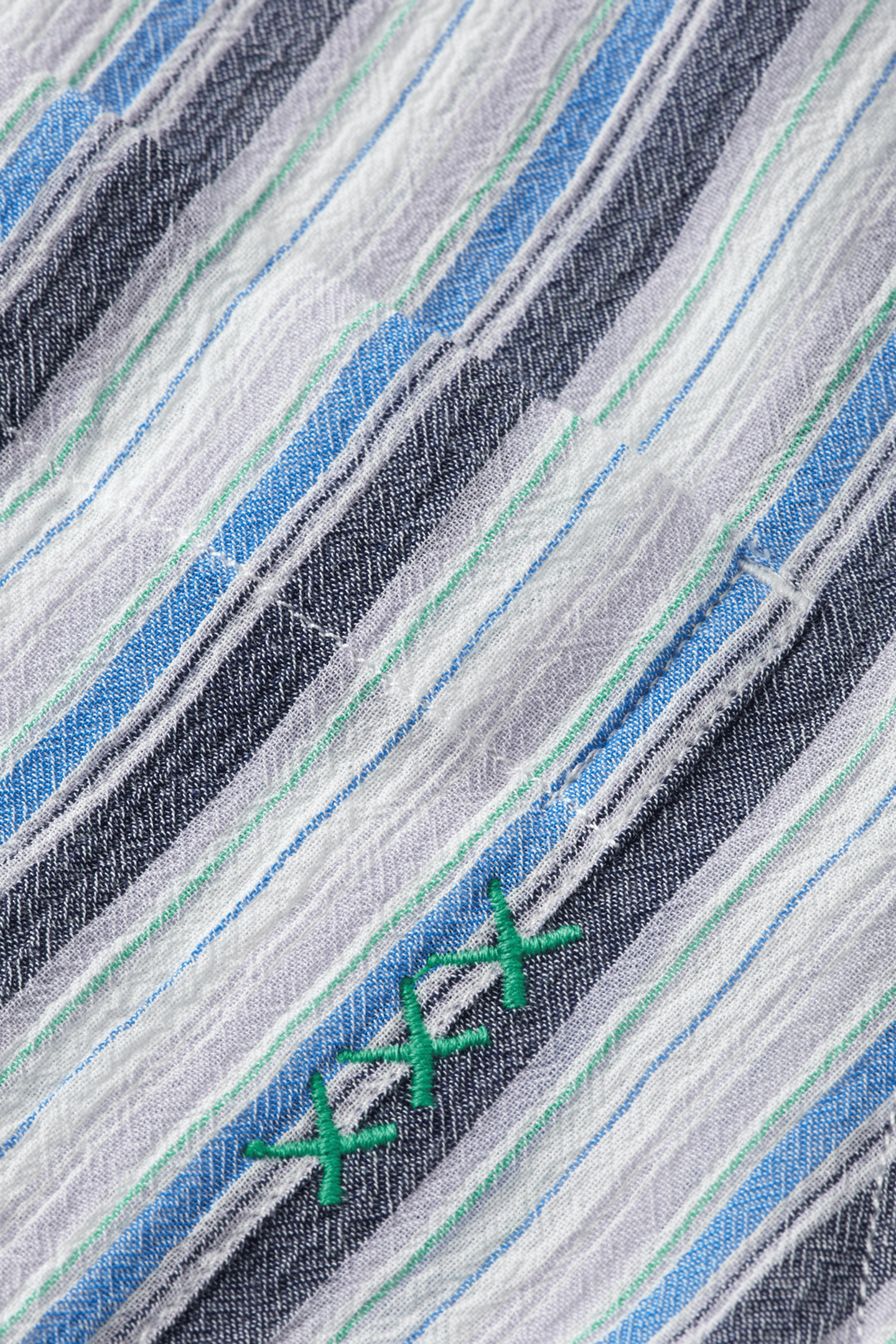 TEXTURED STRIPE SHIRT LAVENDER STRIPE 3