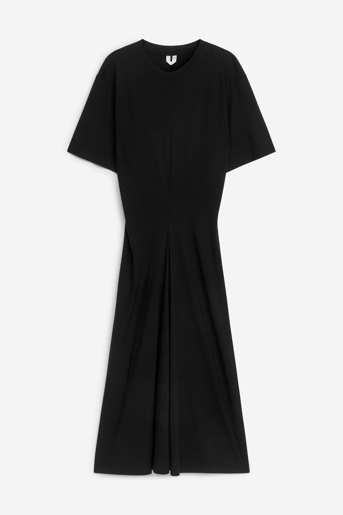 VIENTO VISCOSE CREPE DRESS BLACK 3