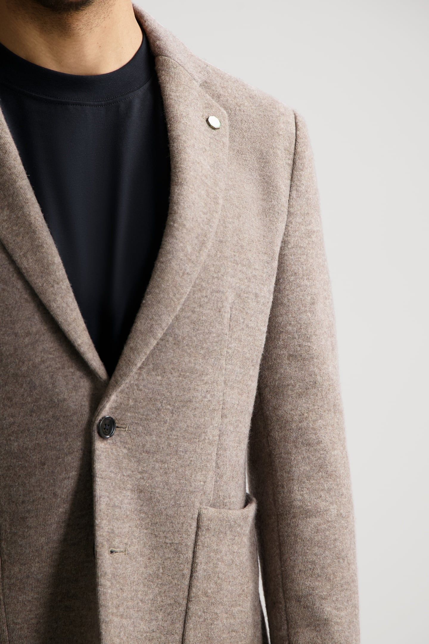 DS_SIMMON KNIT BLAZER VINTAGE KHAKI 6