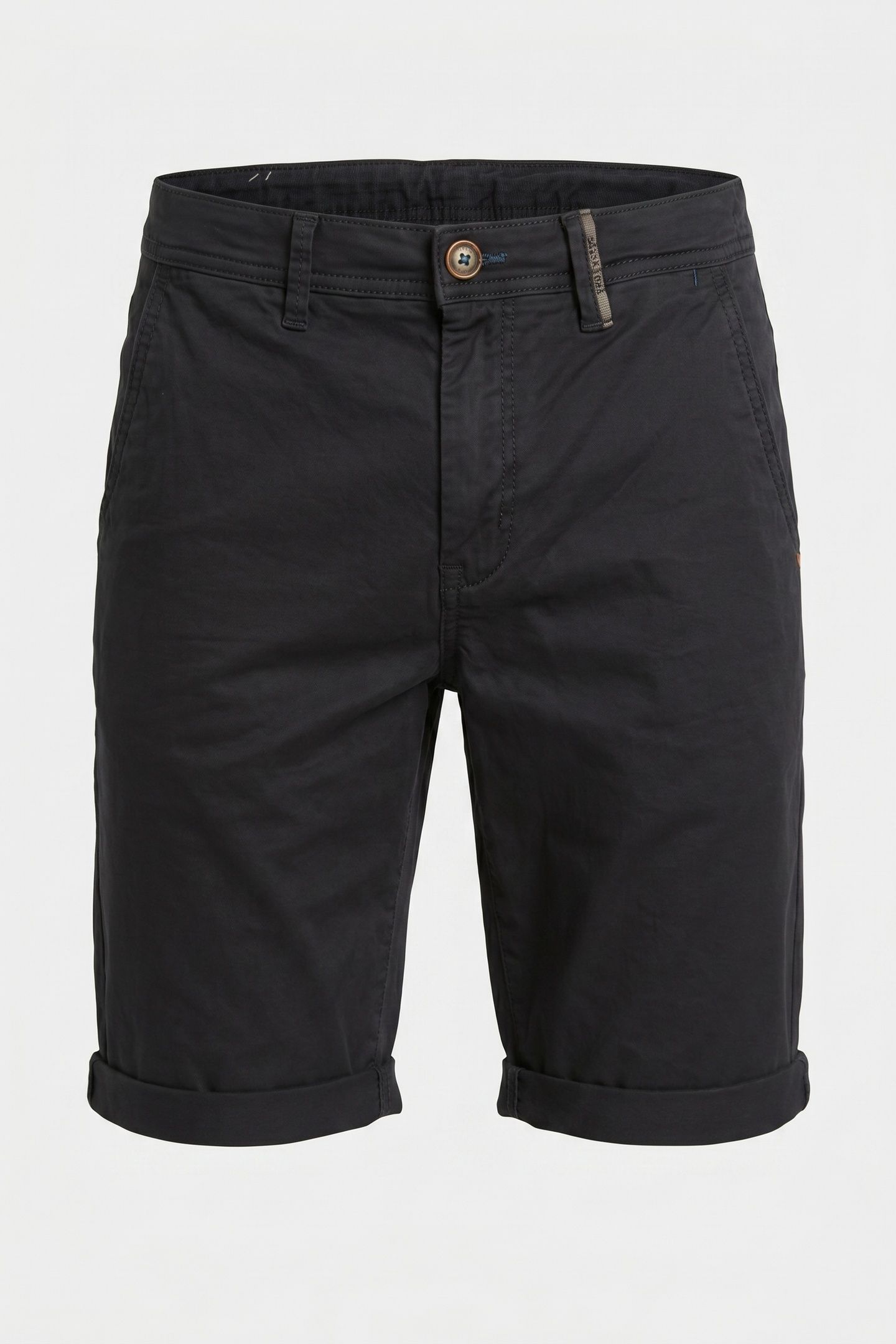 SHORT CHINO GARMENT DYED TWILL STRETCH BLACK 3