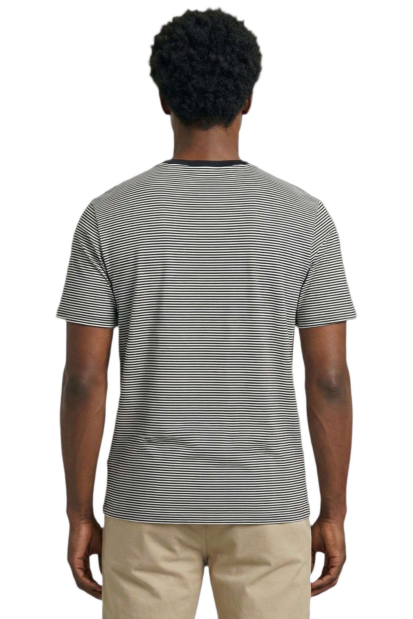 STRIPED T-SHIRT NAVY 2