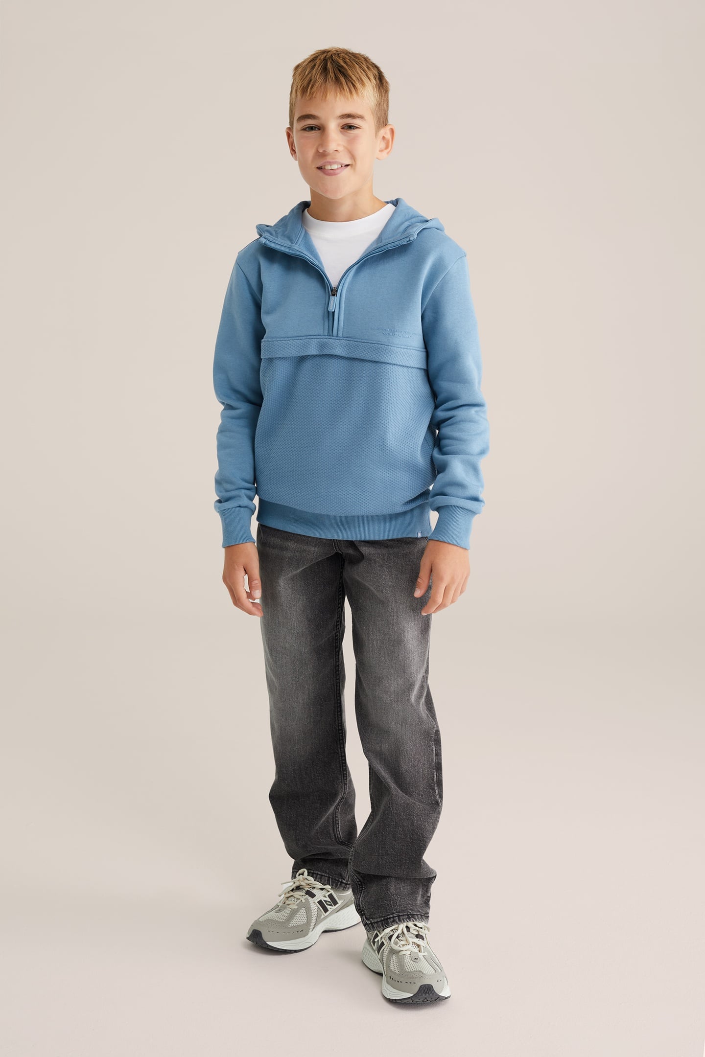 HALFWAY ZIPPER BLUE 1