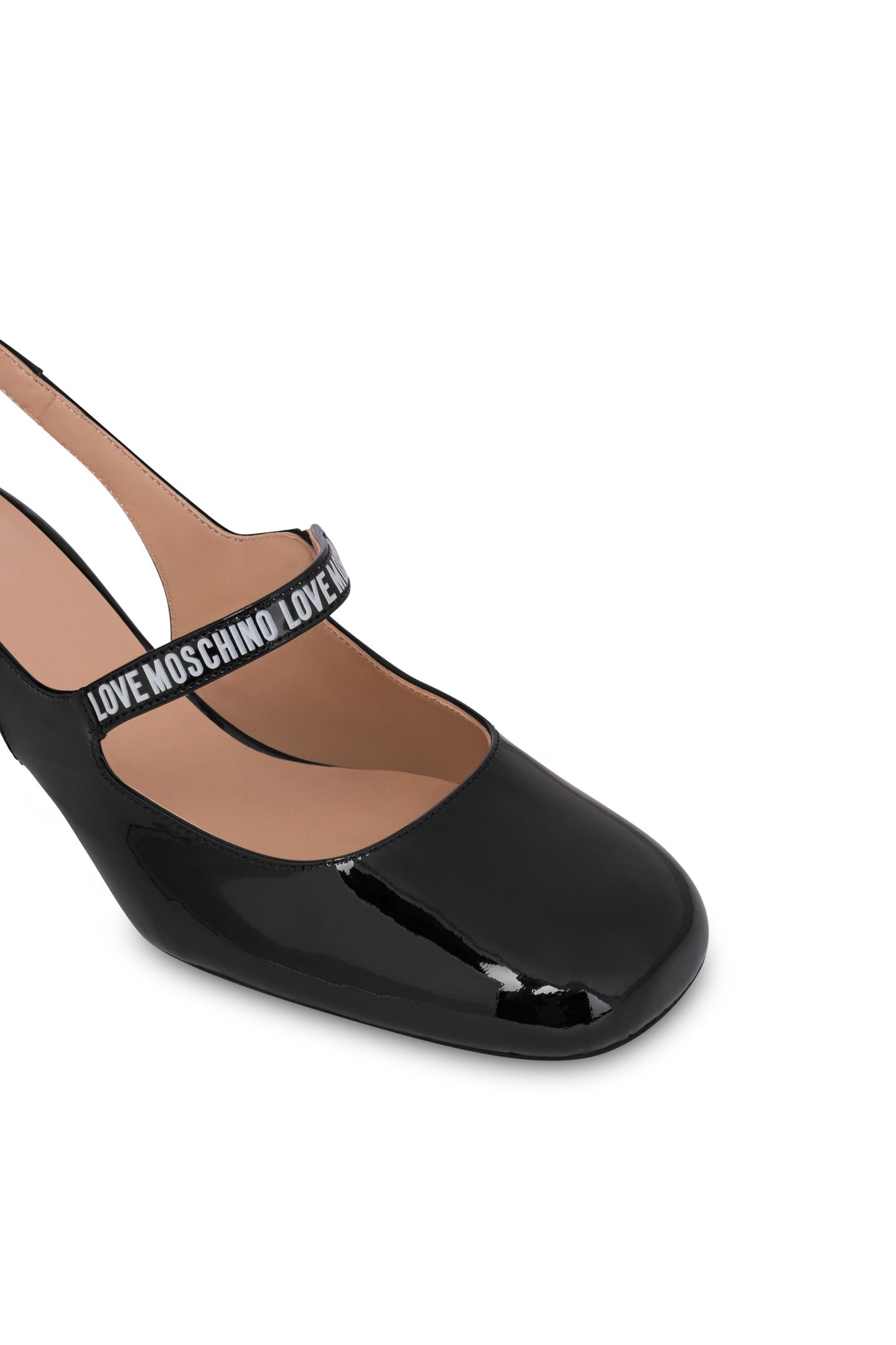 SLINGBACK MARY JANE IN PATENT LEATHER BLACK 4