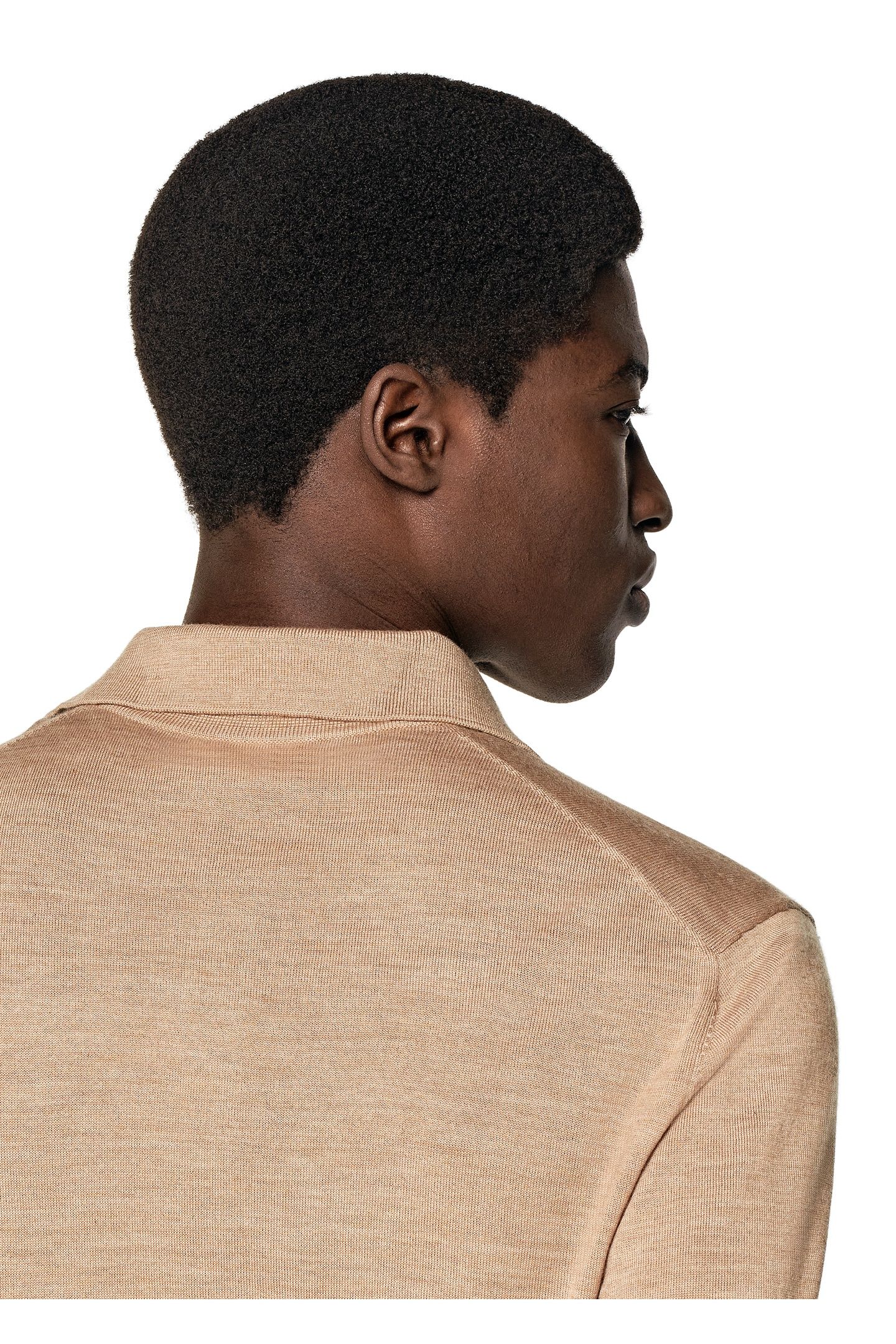 LS BUTTON POLO CAMEL (OO) POLO 4