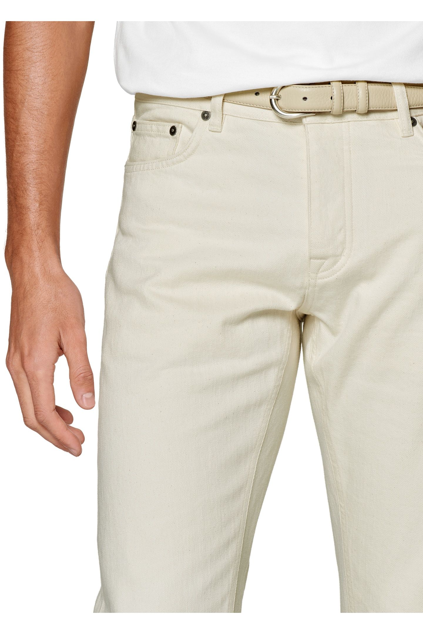 CHARLES-ECRU-DENIM CHINO, DENIM AND SHORTS OFF-WHITE 10
