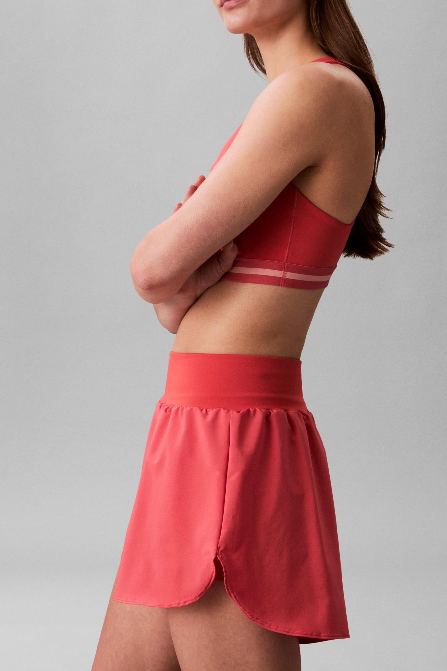 ICON SPORT 2 IN 1 SHORTS WINE BLOSSOM 4