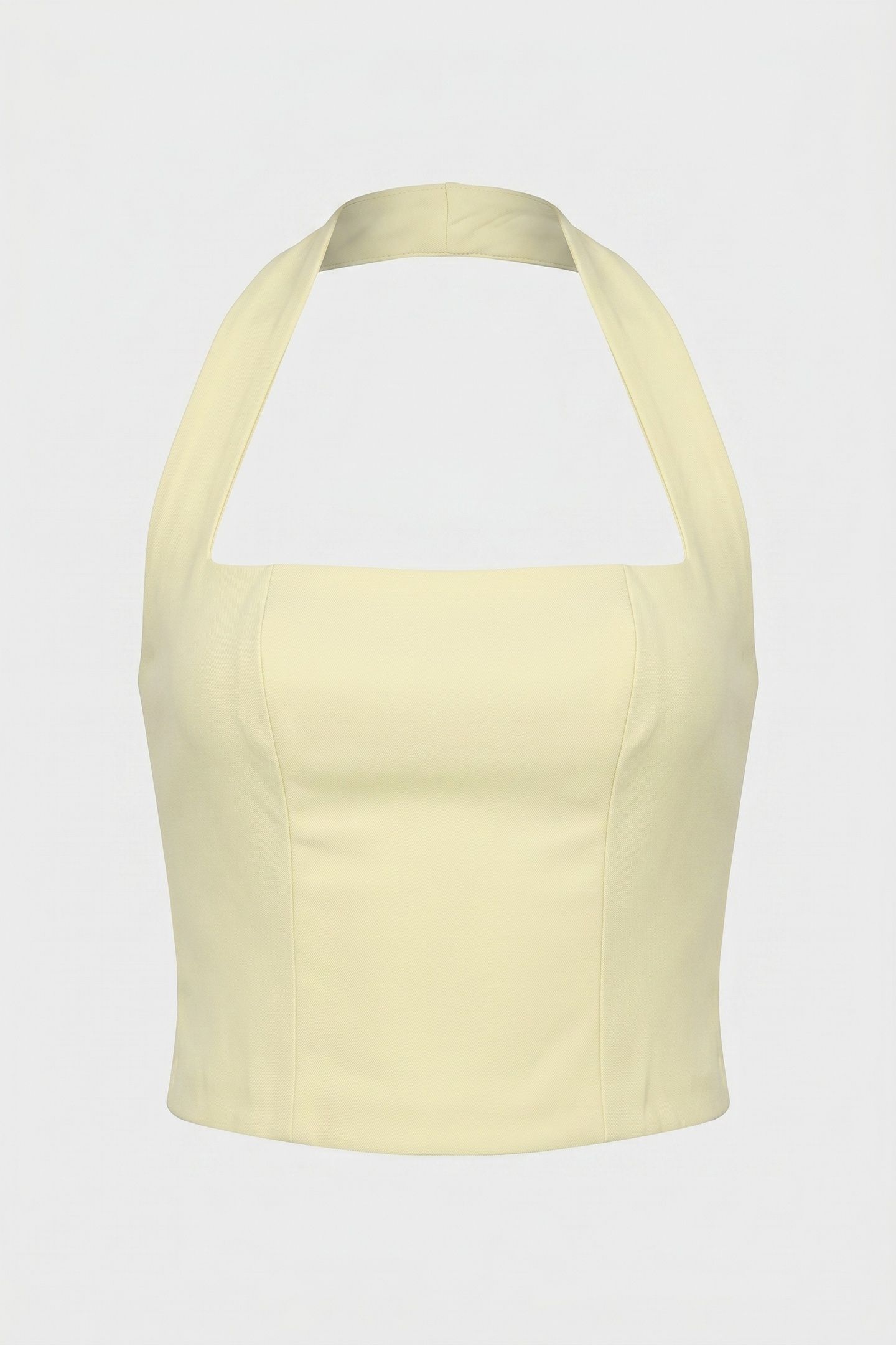 HALTER TOP LIME CREAM 5