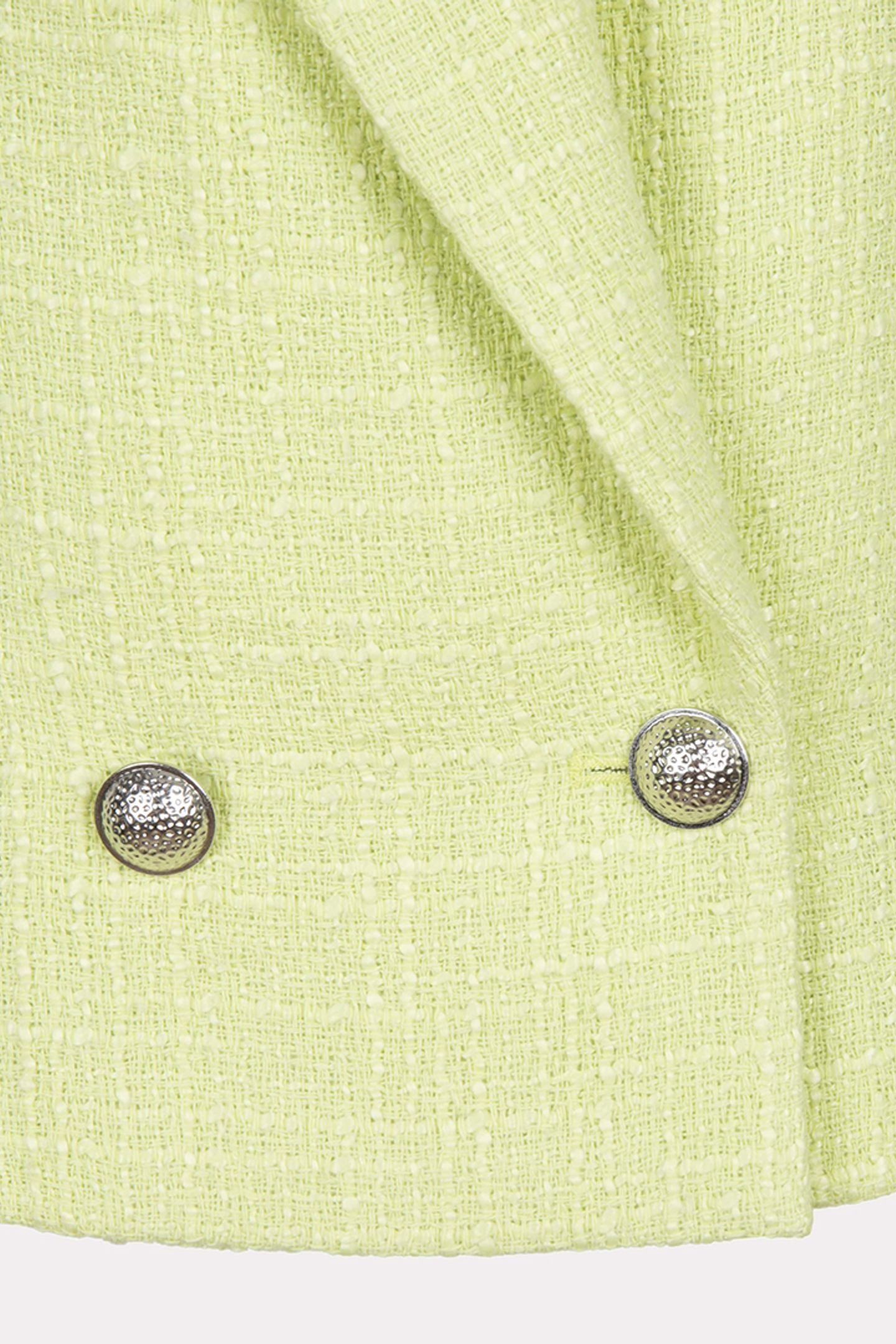 BLAZER DOUBLE BREASTED TWEED APPLE GREEN 8