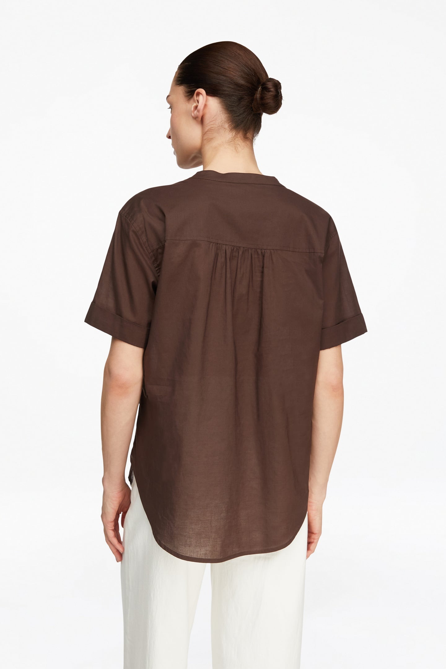 COMMA BLOUSES BROWN 3
