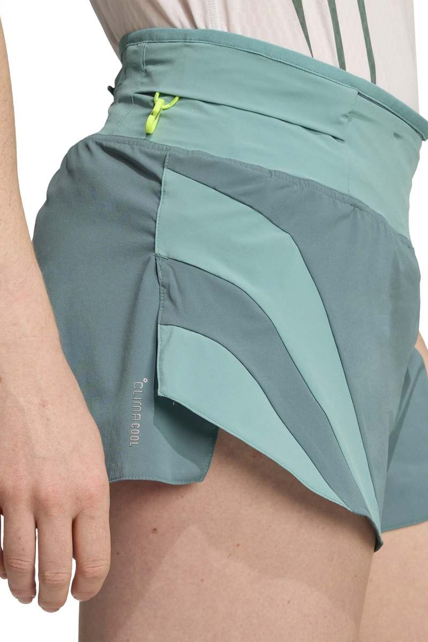 PERFORMANCE ADIZERO ARCHIVE RUNNING GEL SHORT PRELOVED TEAL 6