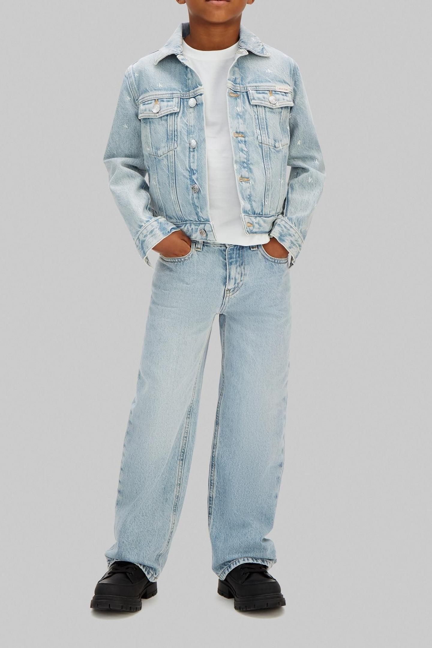 BOYS DENIM TRUCKER JACKET ANDREW WASH 2