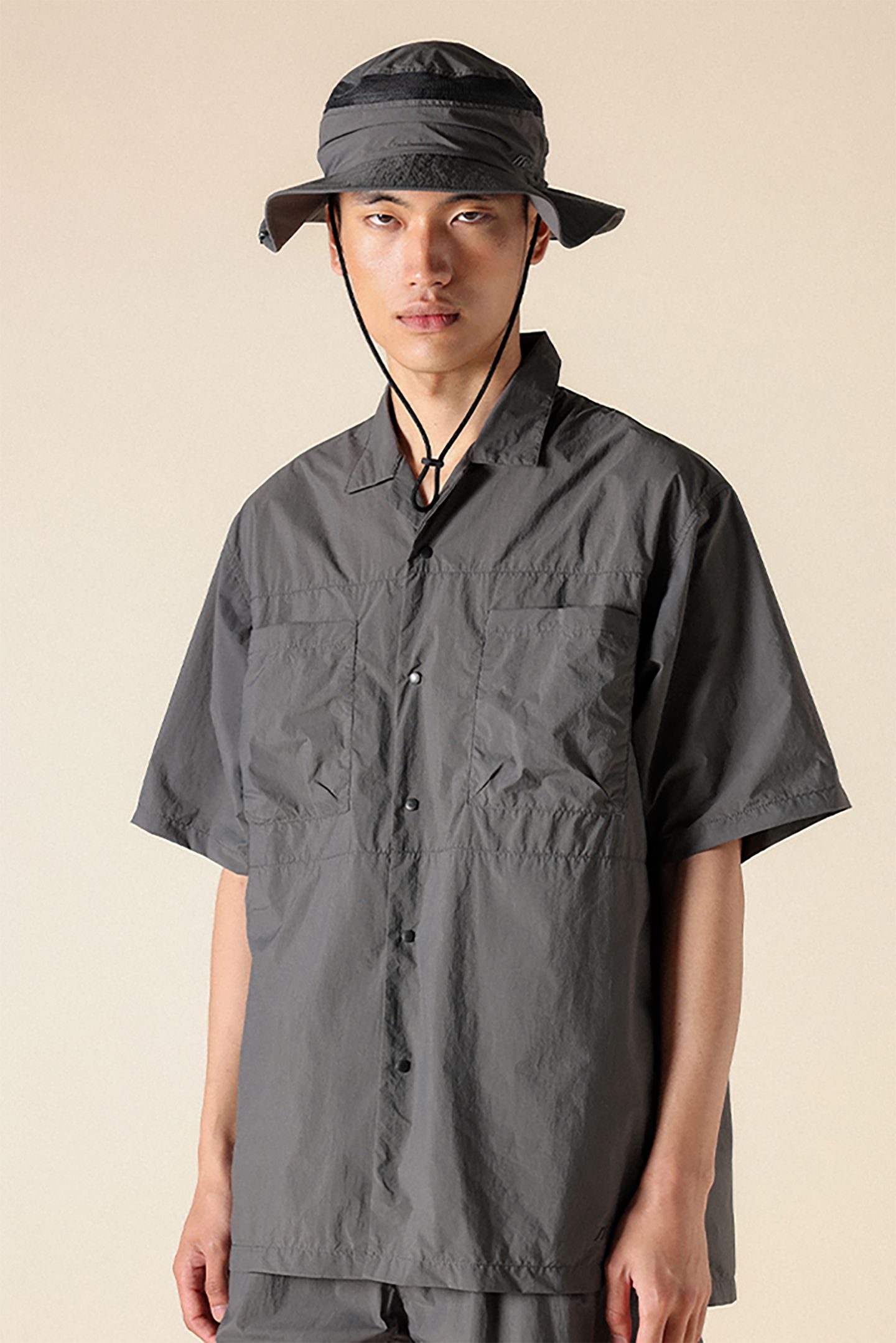 UNISEX SL WR LIGHT FIELD SHIRT ASH BLACK 1