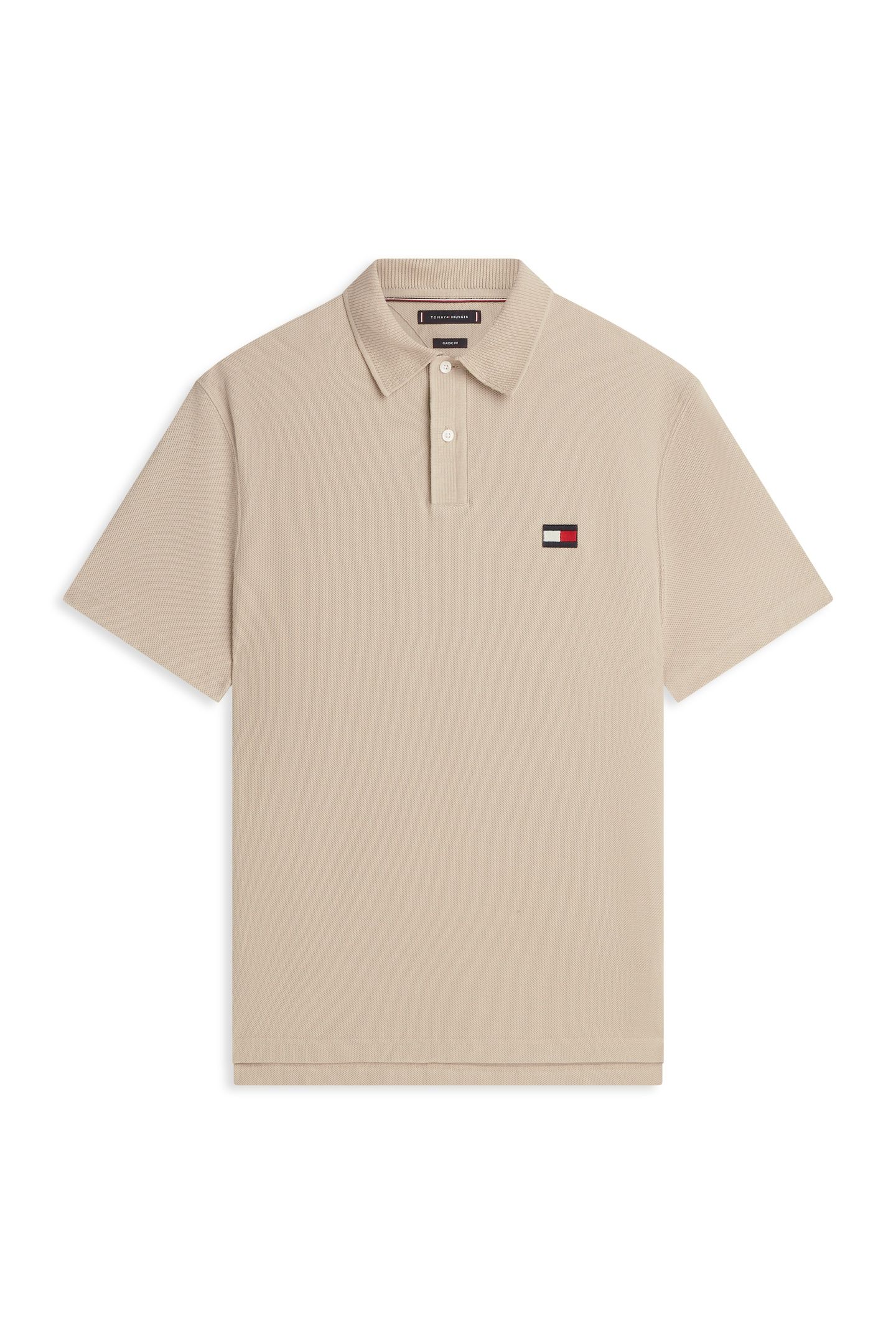 KNITTED COLLAR CLASSIC POLO SANDALWOOD 4