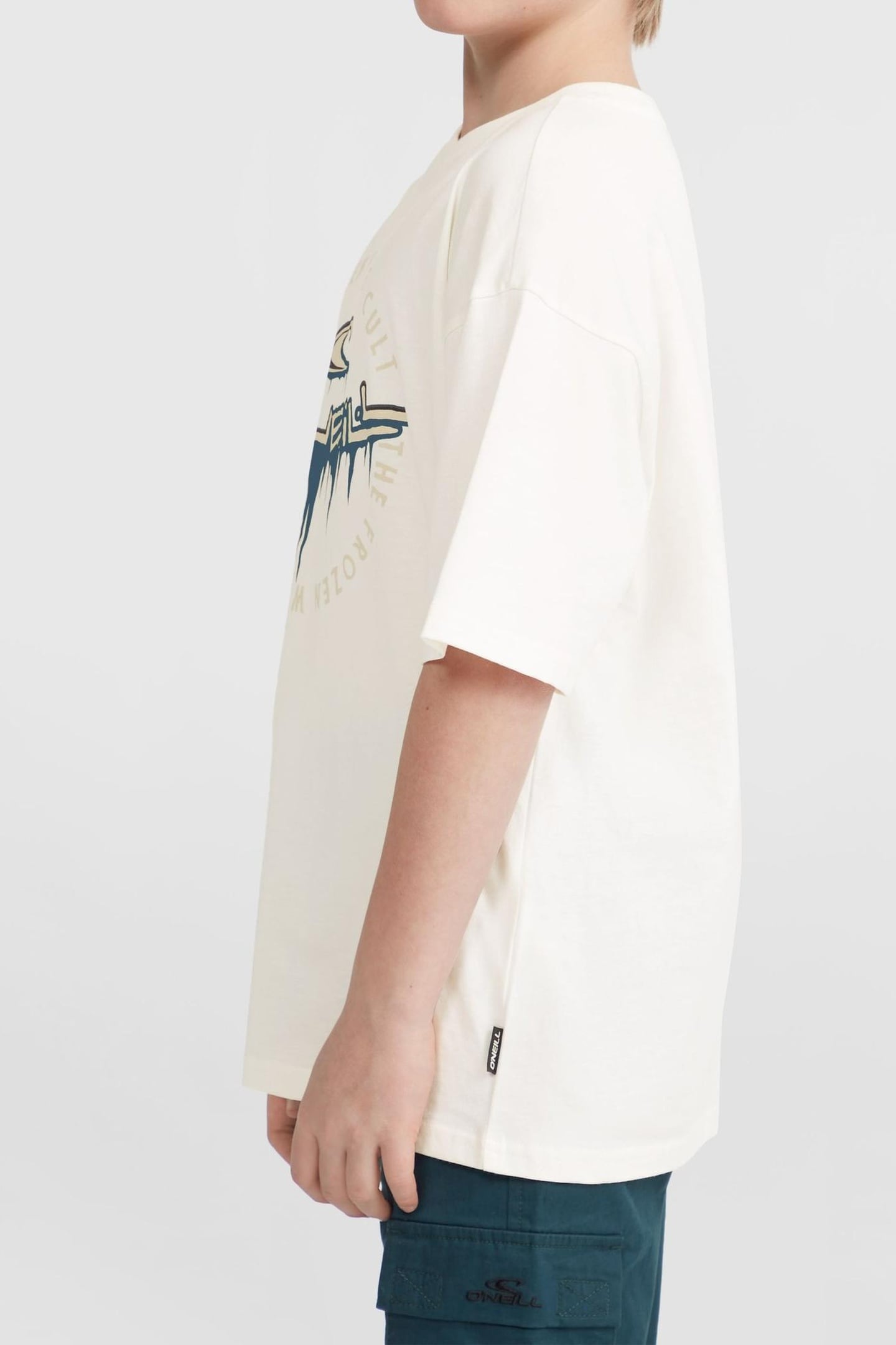 BOYS O'NEILL GRAPHIC T-SHIRT SNOW WHITE 4