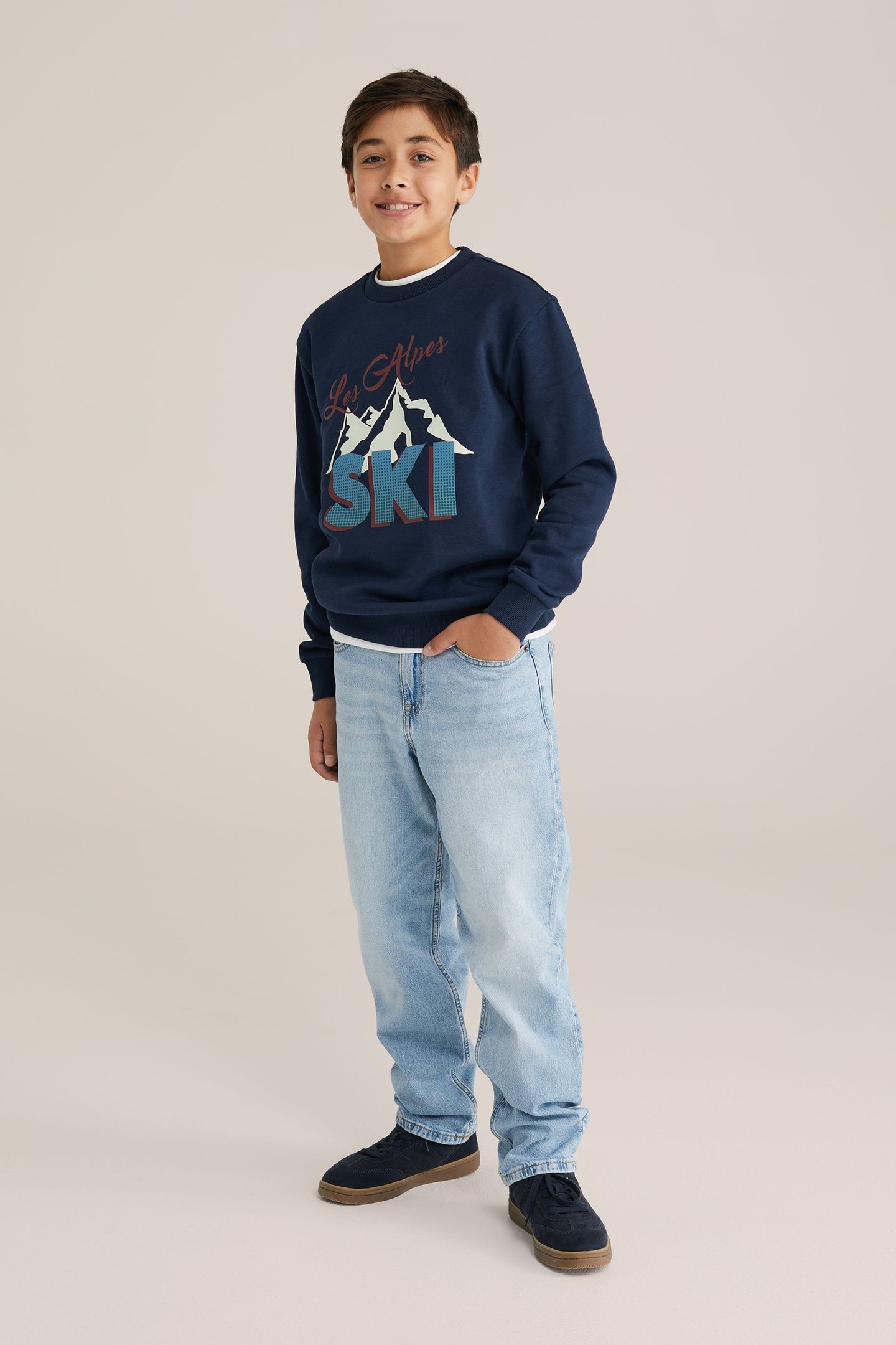 SWEATER NAVY BLUE 2