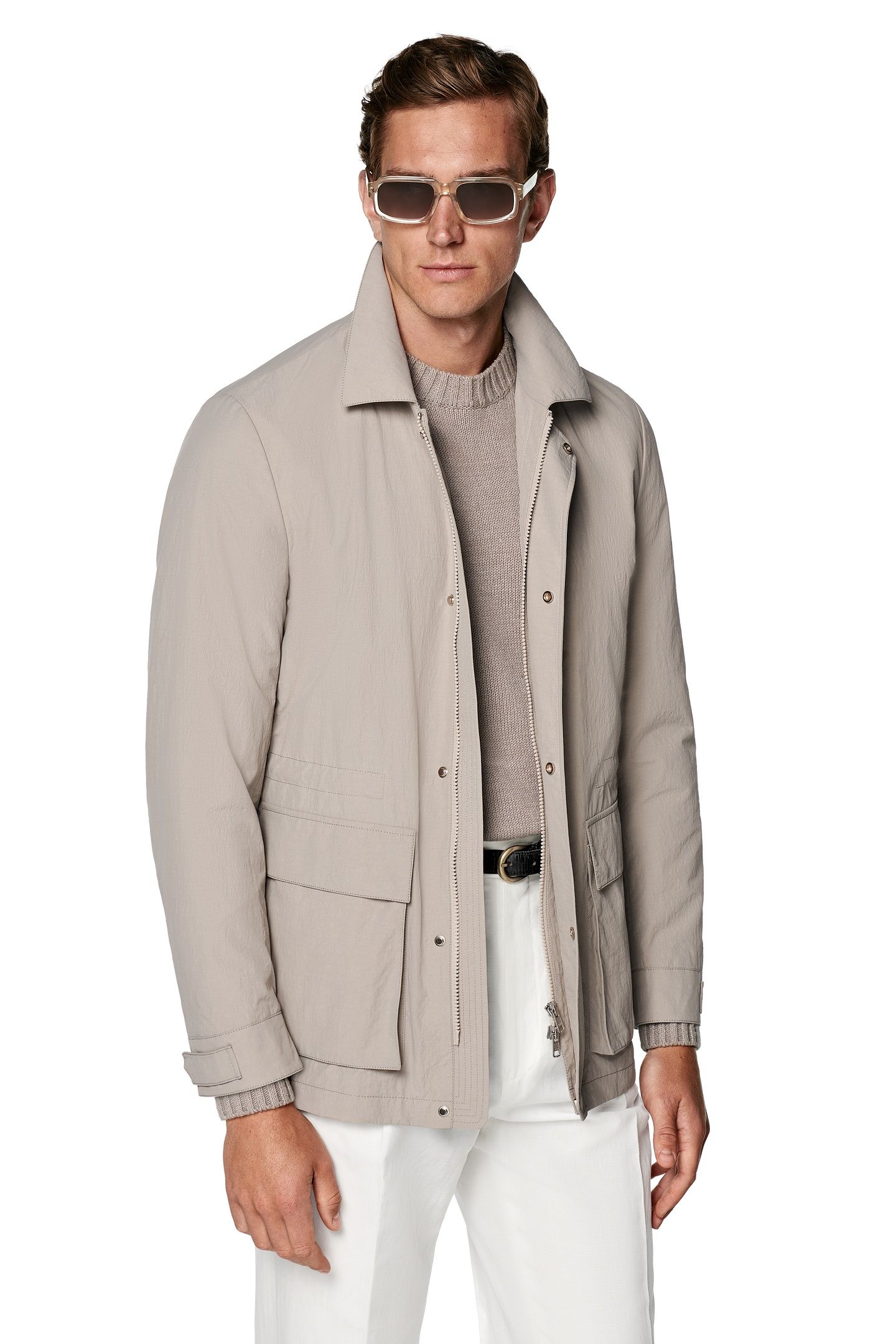 CAPRI-LIGHT TAUPE CASUAL OUTERWEAR LIGHT TAUPE 2