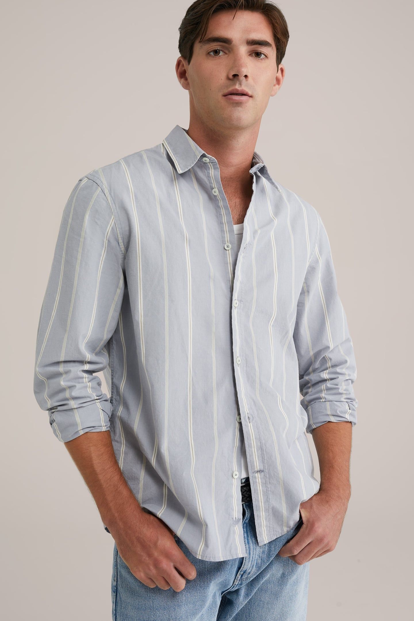 SHIRT GREYISH BLUE 1