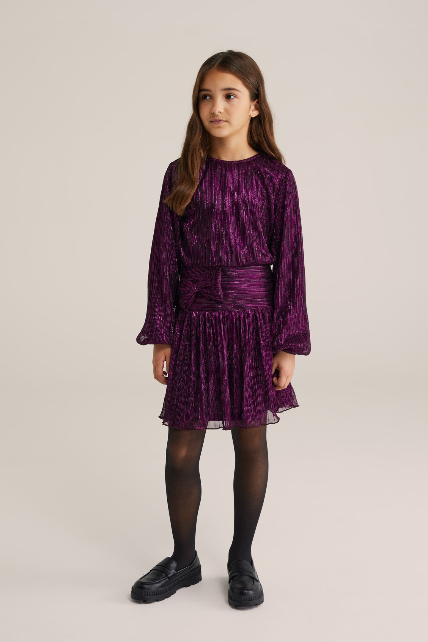 DRESS SHORT PURPLE 1
