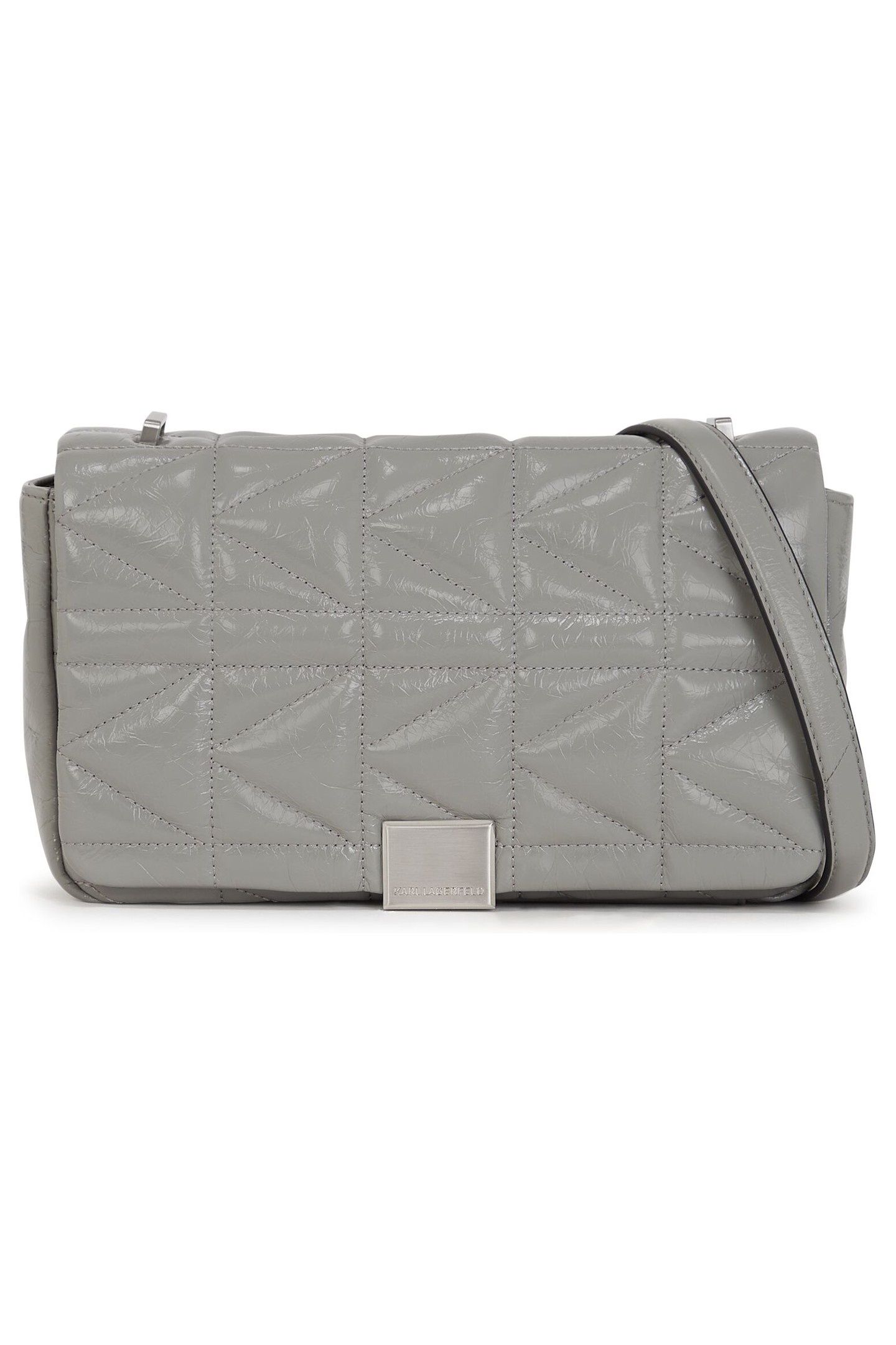 K/KUILT MEDIUM EXT SHOULDER BAG WRINKLE CLOUD GREY 1