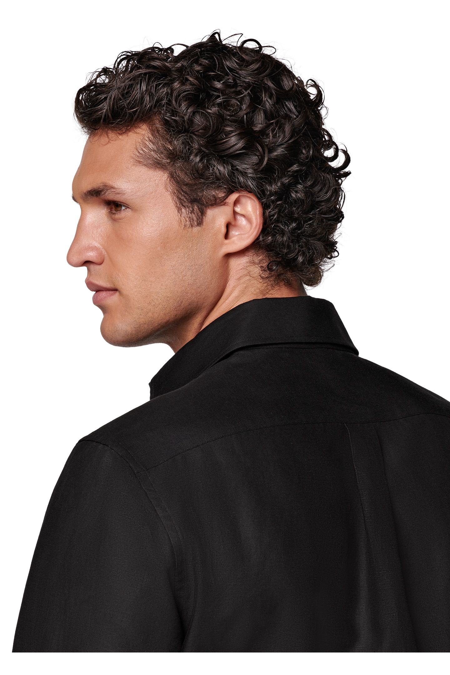 SHIRT-OVERSHIRT-LYOCELLBLACK CASUAL SHIRTS BLACK 6