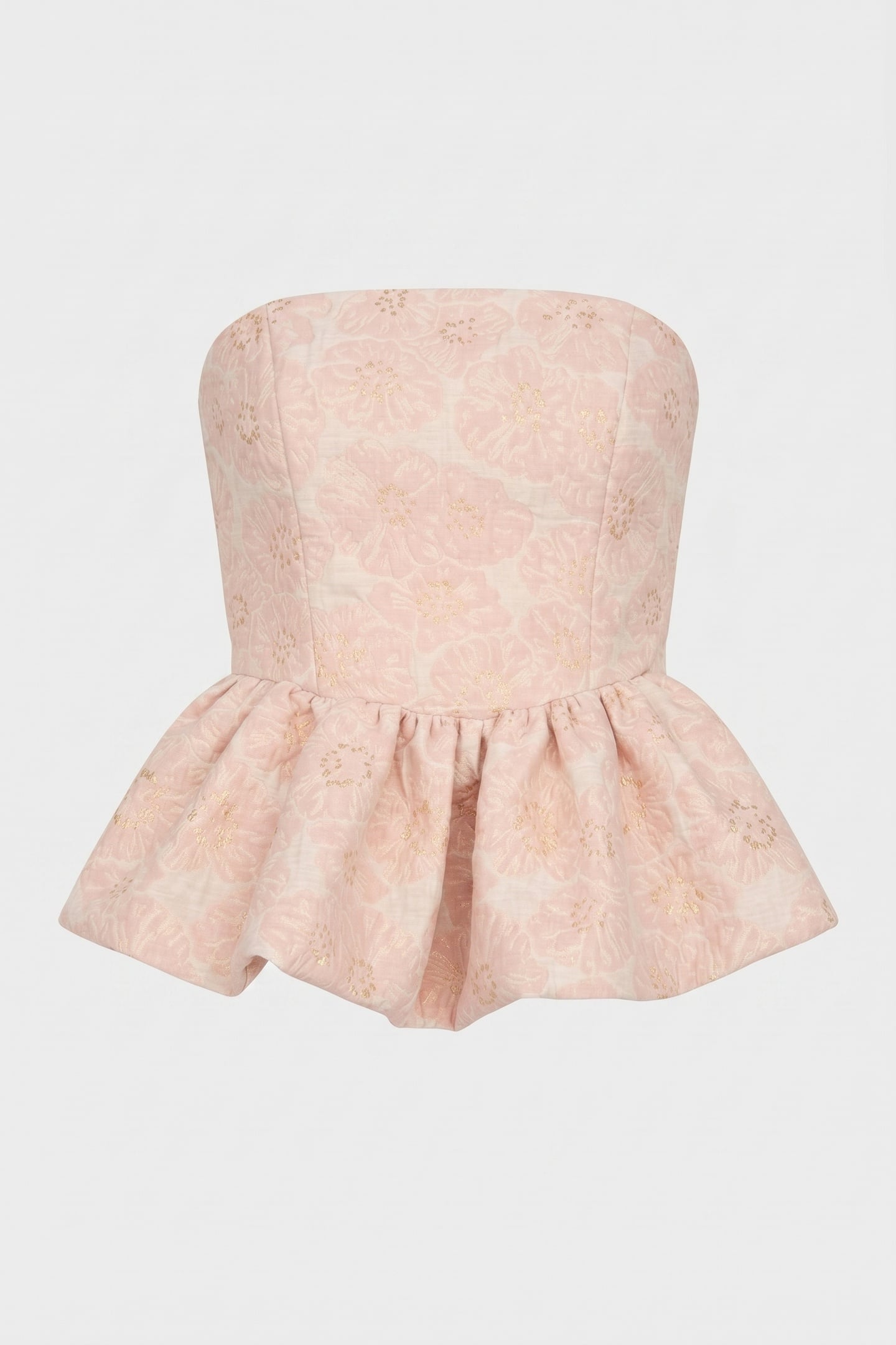 ROSITA BROCADE TOP ORANGE 4