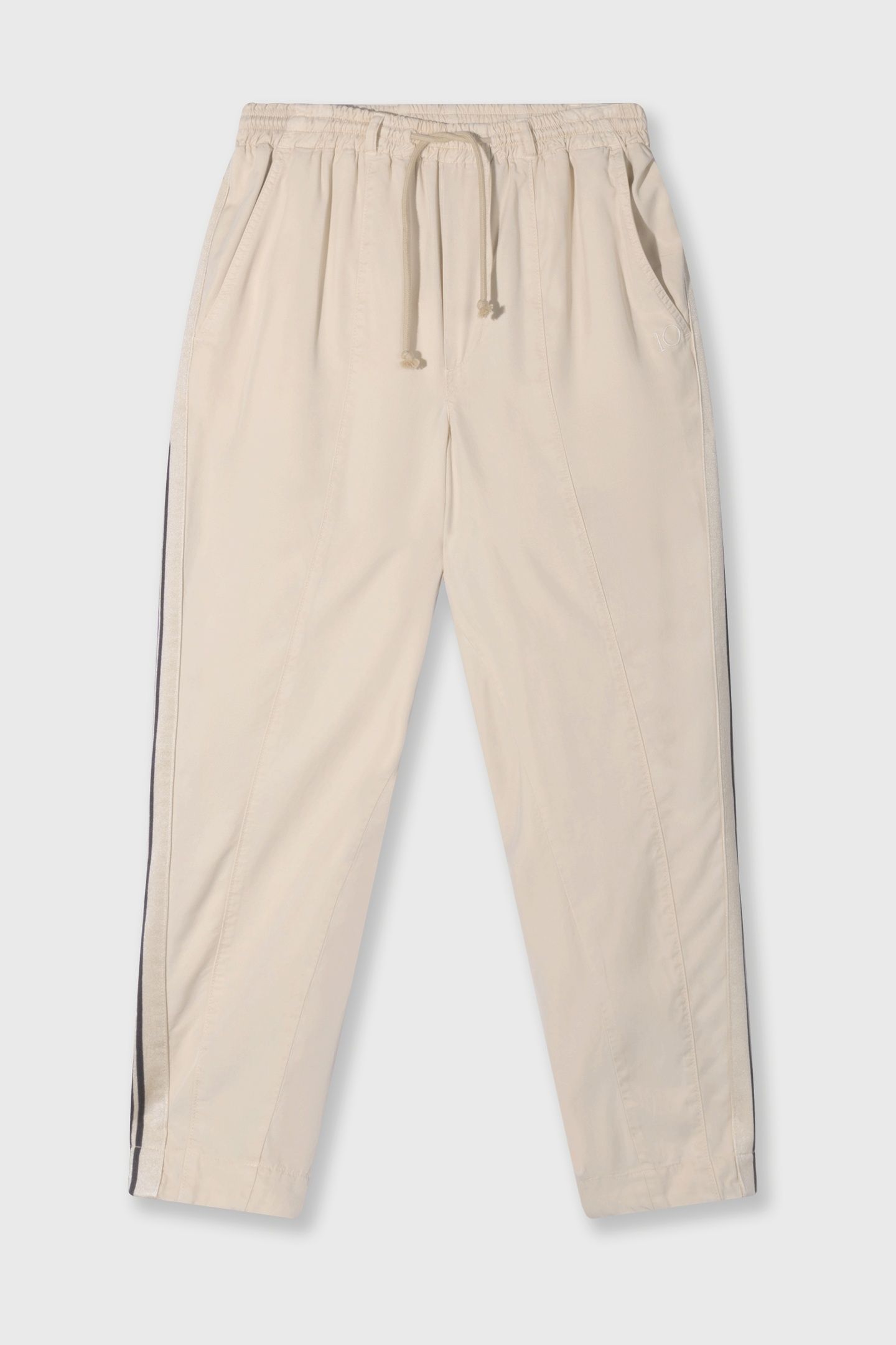 WIDE TAPERED PANTS TENCEL LIGHT EARTH 4