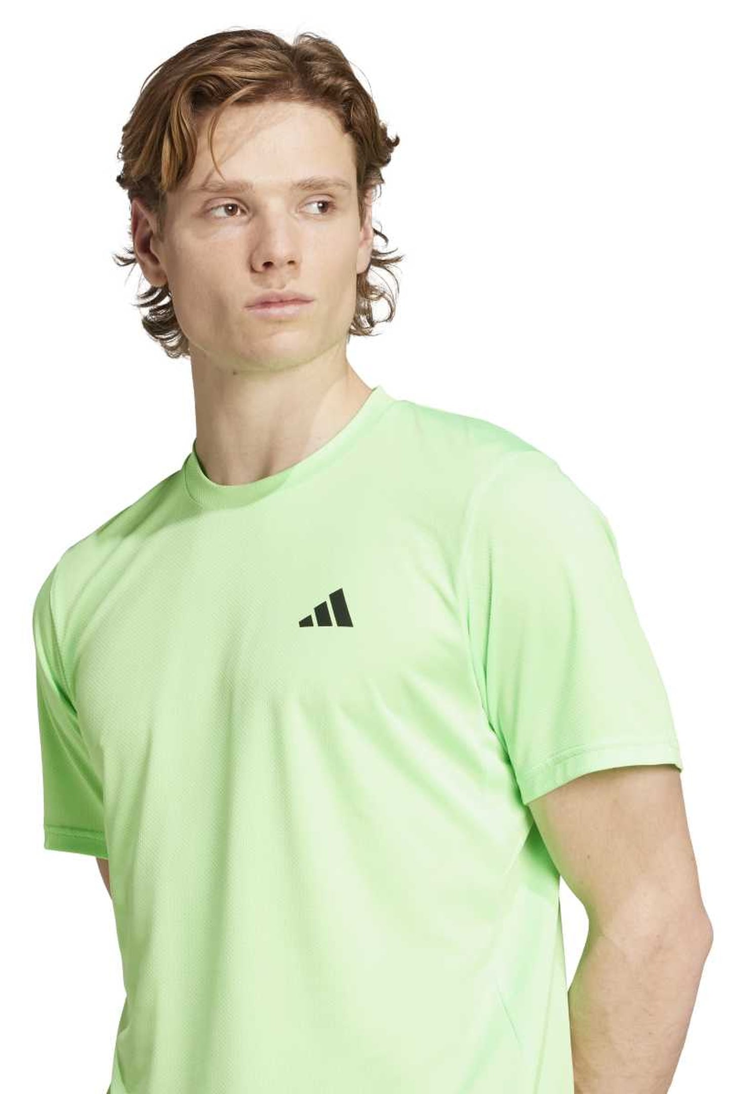 UNISEX PERFORMANCE TRAIN ESSENTIALS TRAINING T-SHIRT LIME BU 3