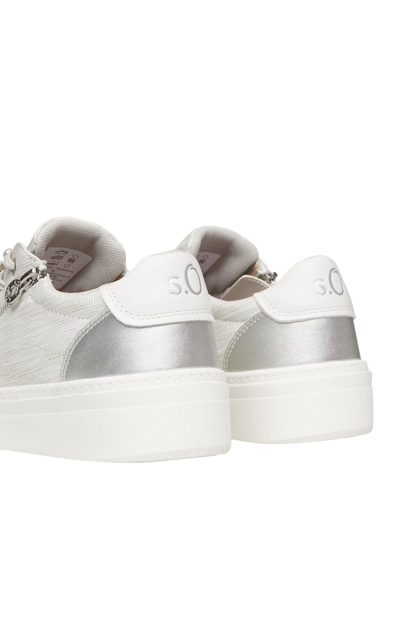 S.OLIVER SHOES SILVER 3