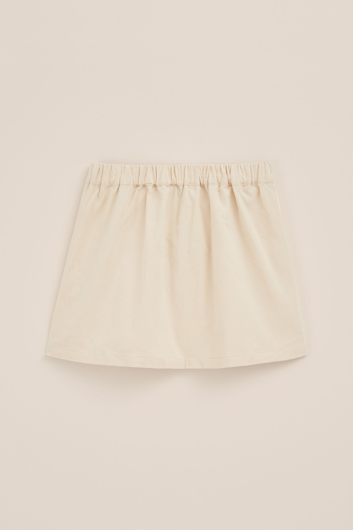 SKIRT MINI LENGTH ECRU 4
