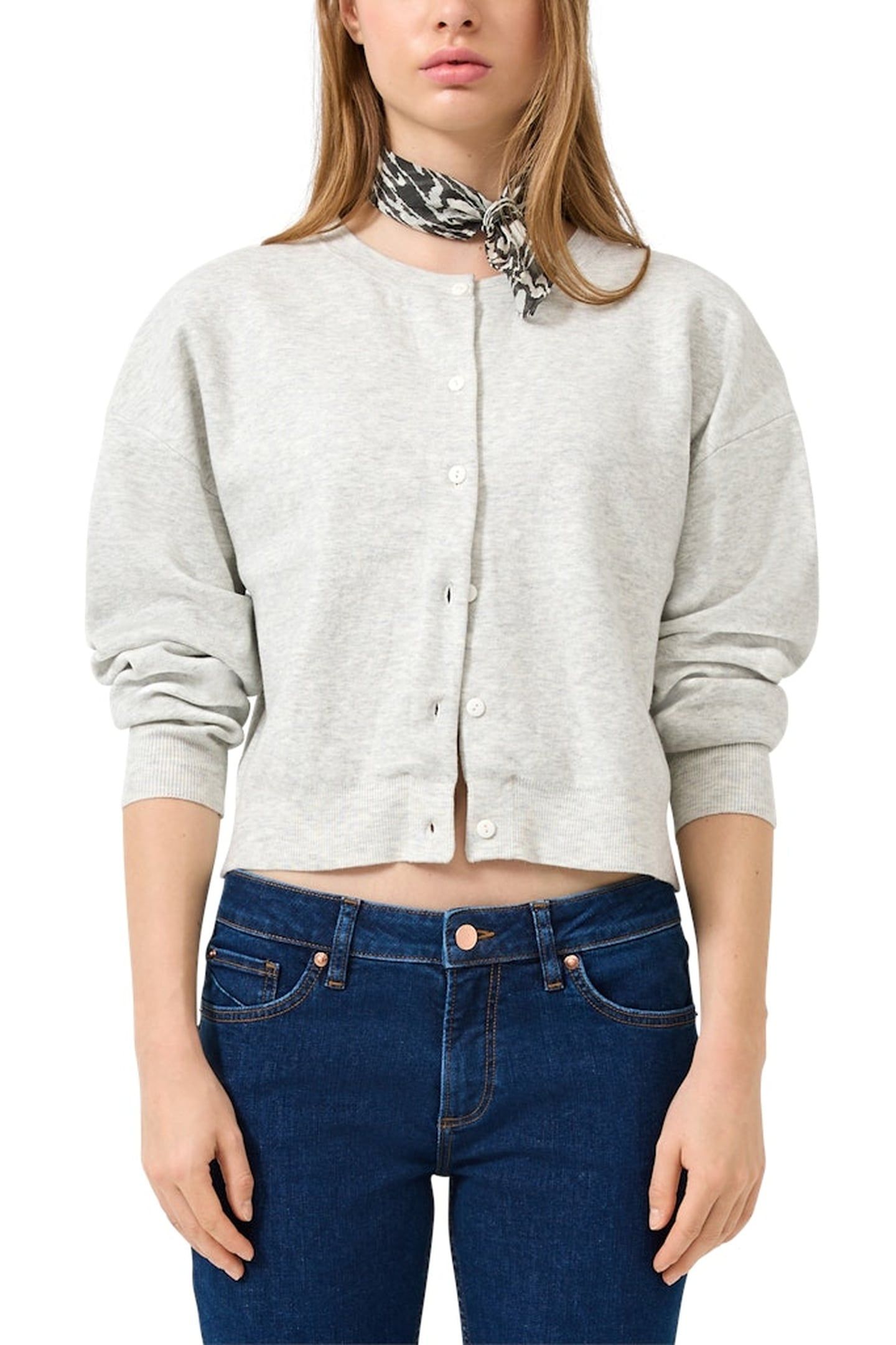 S.OLIVER-QS CARDIGAN OFFWHITE 1