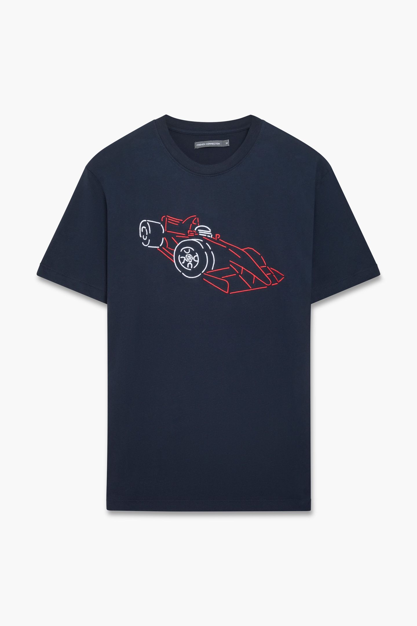 RACING CAR 3 COLOUR EMB MARINE 1