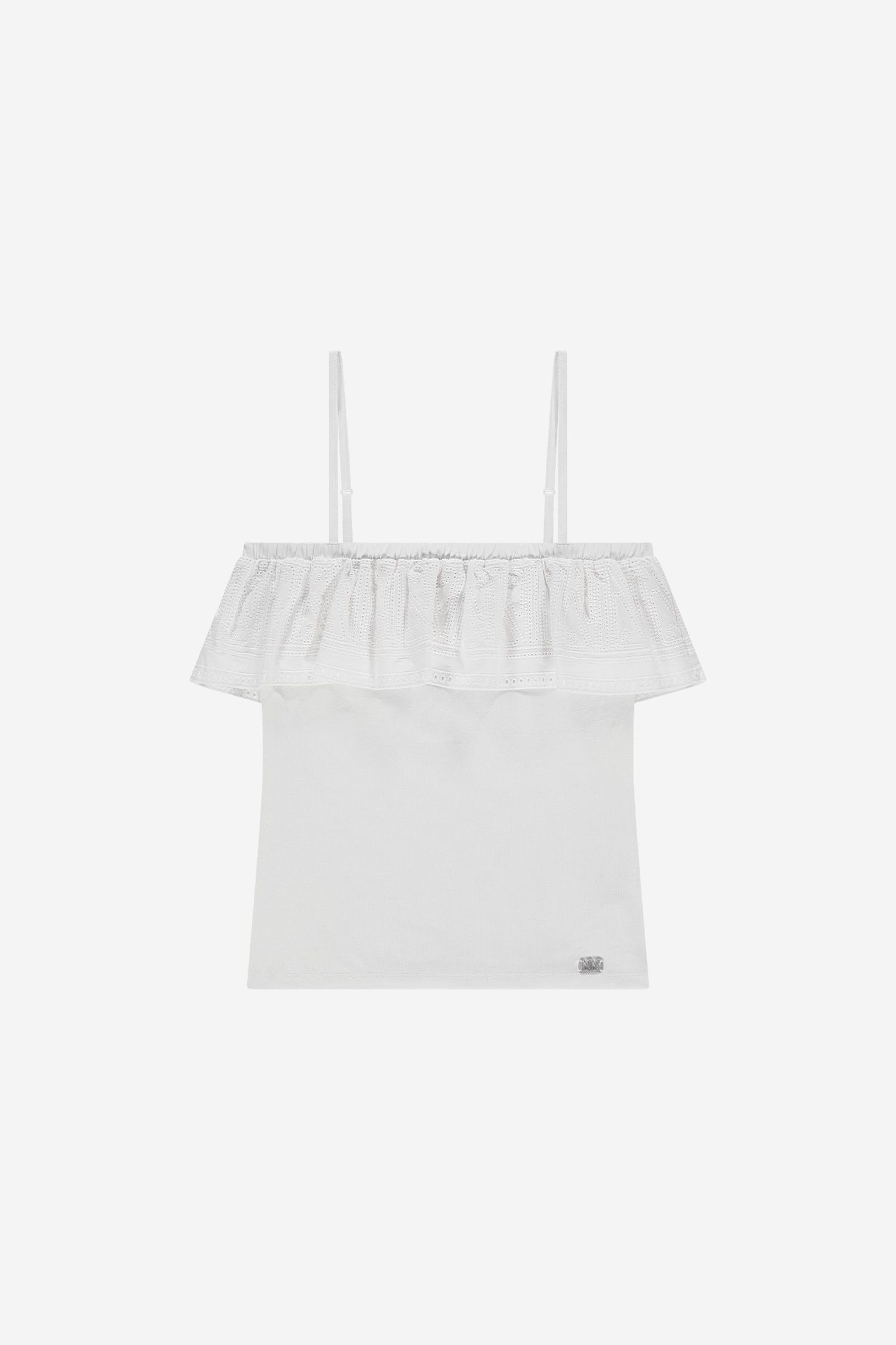 SHANTIE RUFFLE TOP OFF WHITE 3