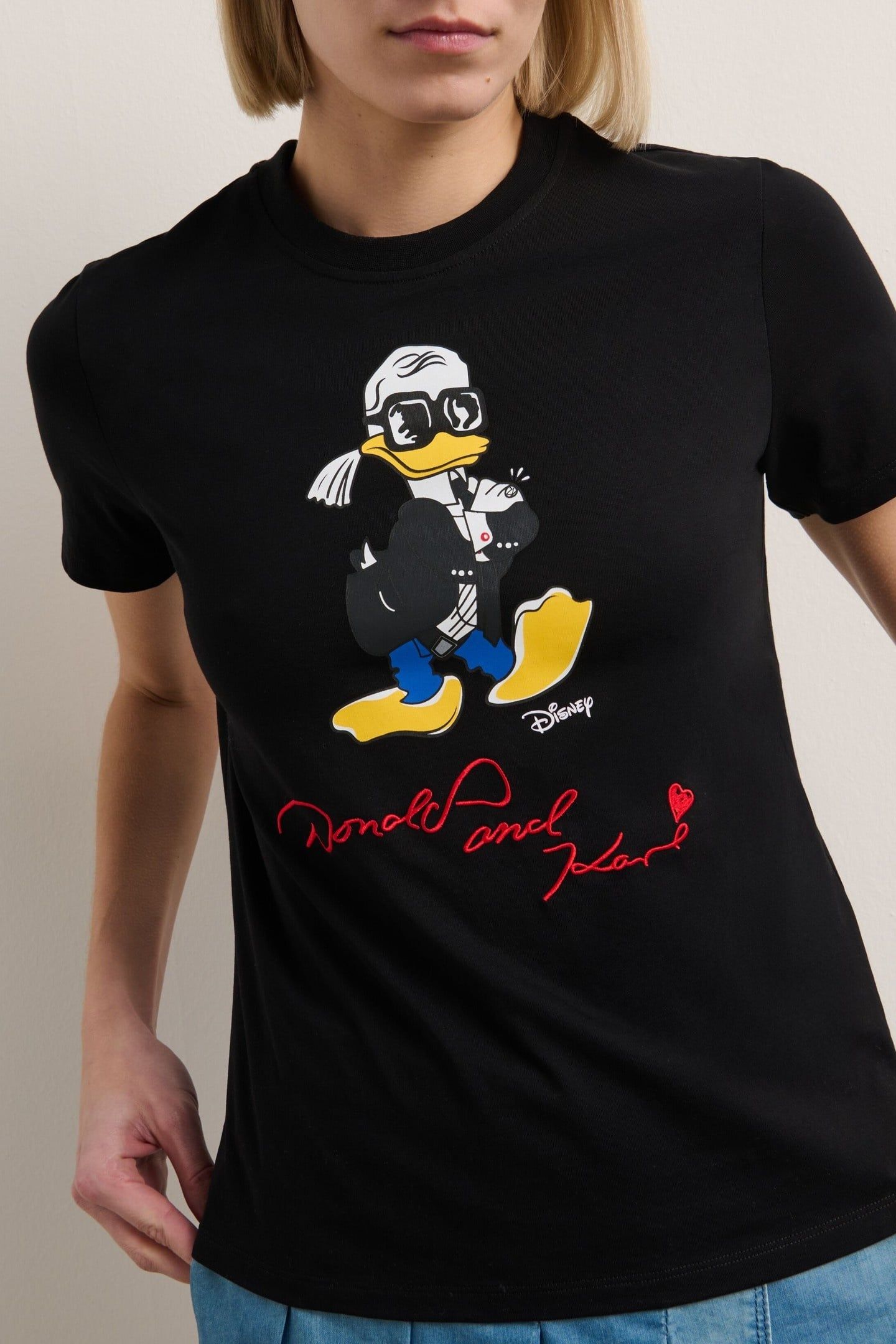 DISNEY REGULAR T-SHIRT BLACK 1