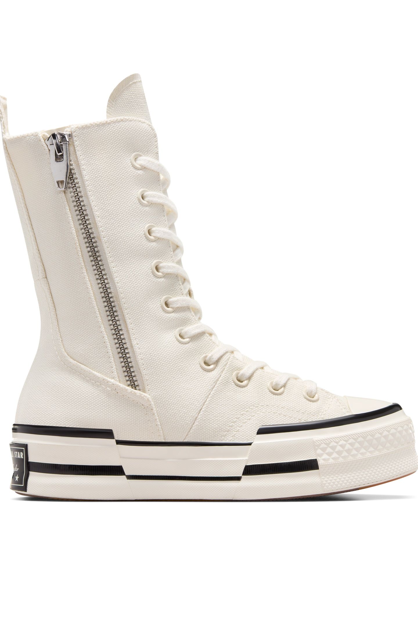CHUCK 70 PLUS X-HI EGRET/EGRET/BLACK 6